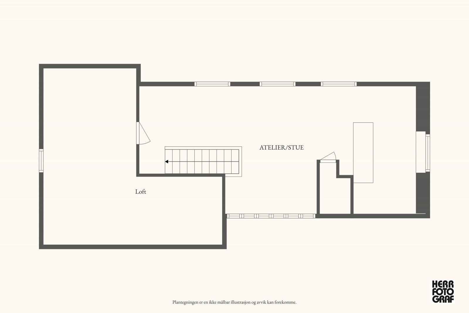 Plantegning. Galleribilde
