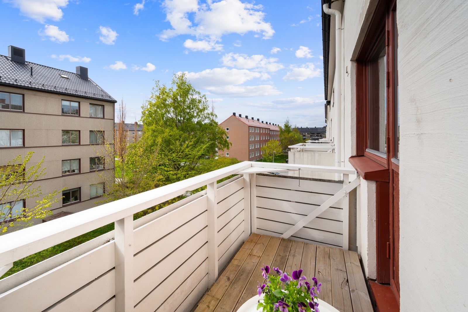 Her kan man nyte varme sommerdager. Galleribilde