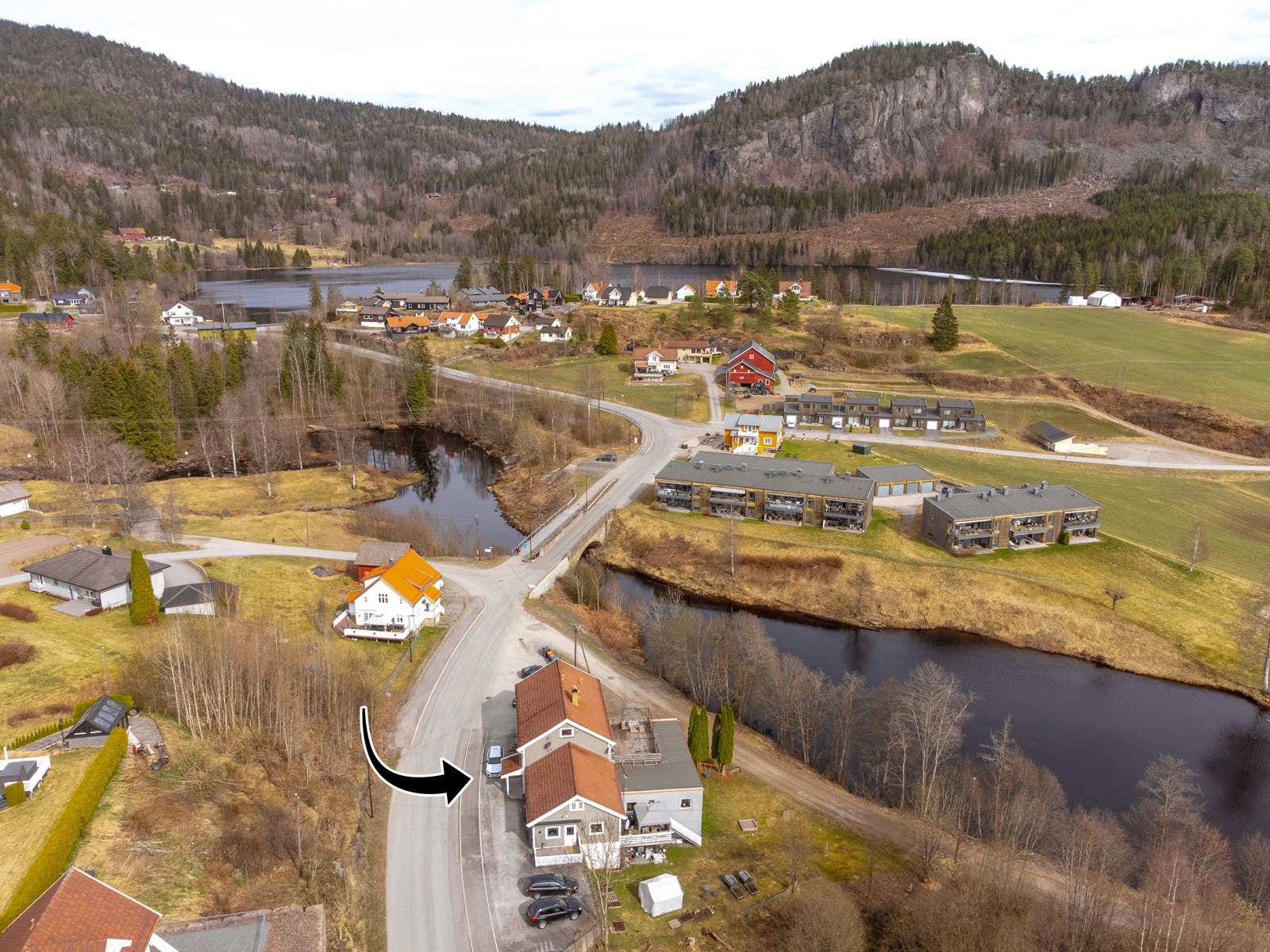 Et flott utleieobjekt sentralt i Siljan sentrum Galleribilde