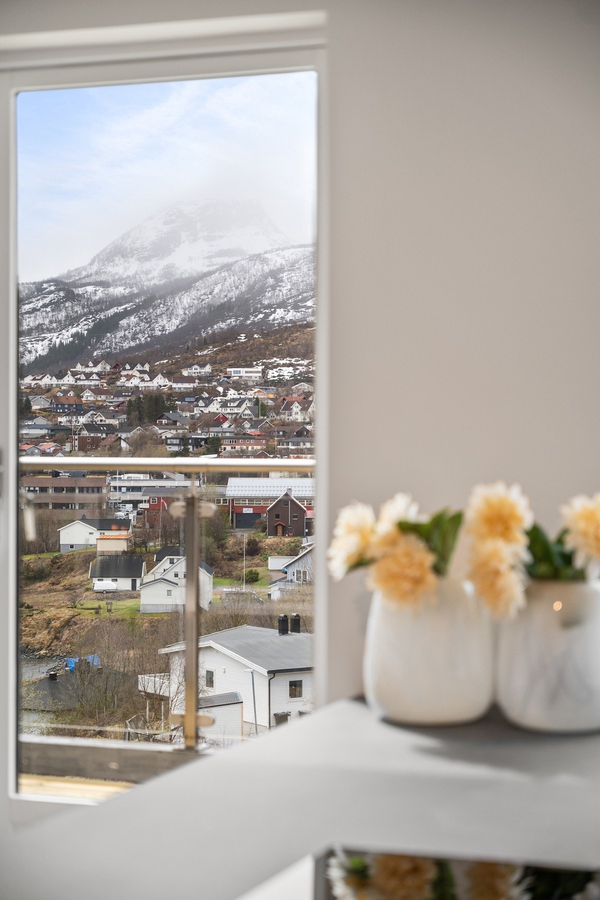 Fin utsikt fra kjøkkenbenken! Galleribilde