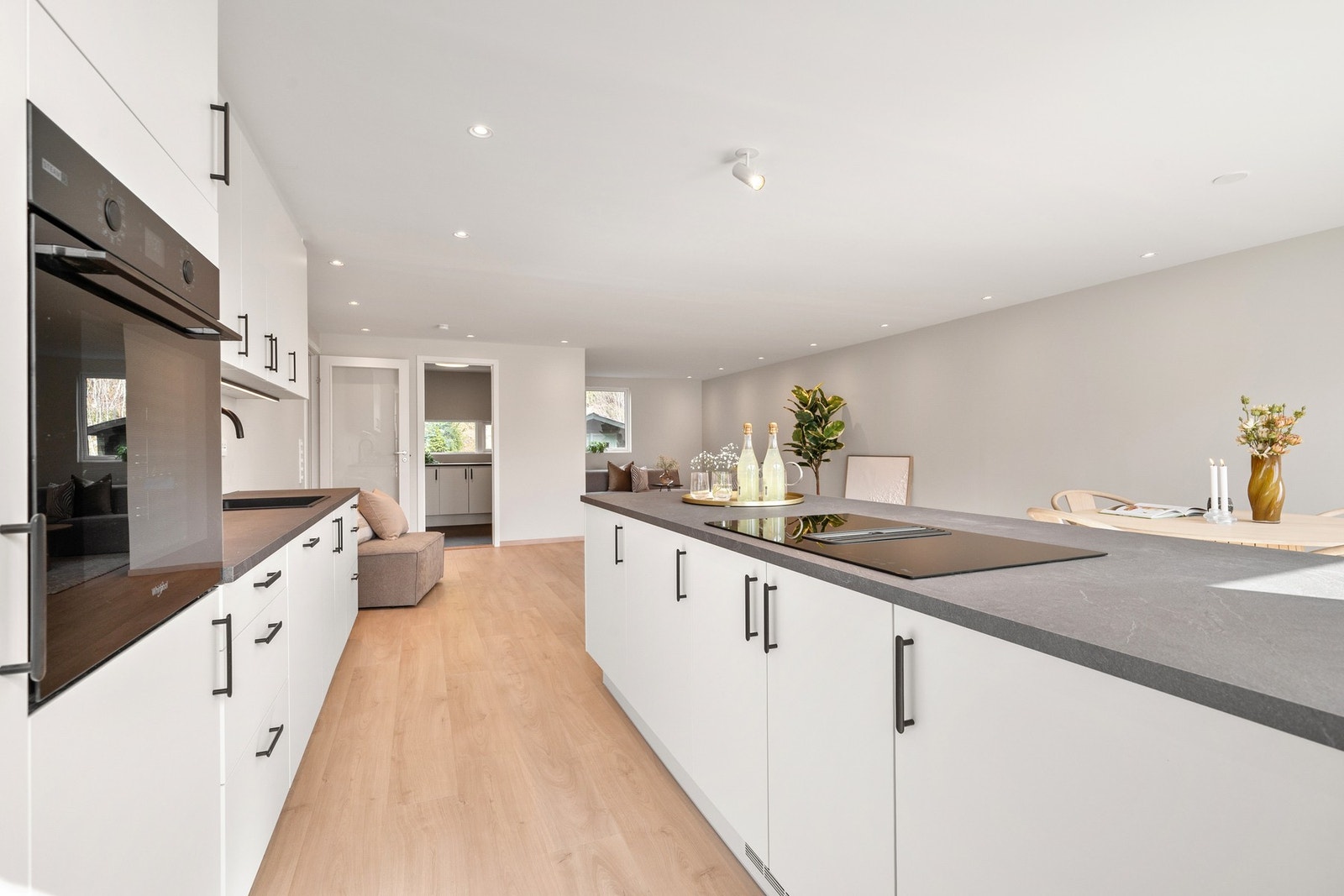 Her er selvsagt alt av hvitevarer integrert Galleribilde