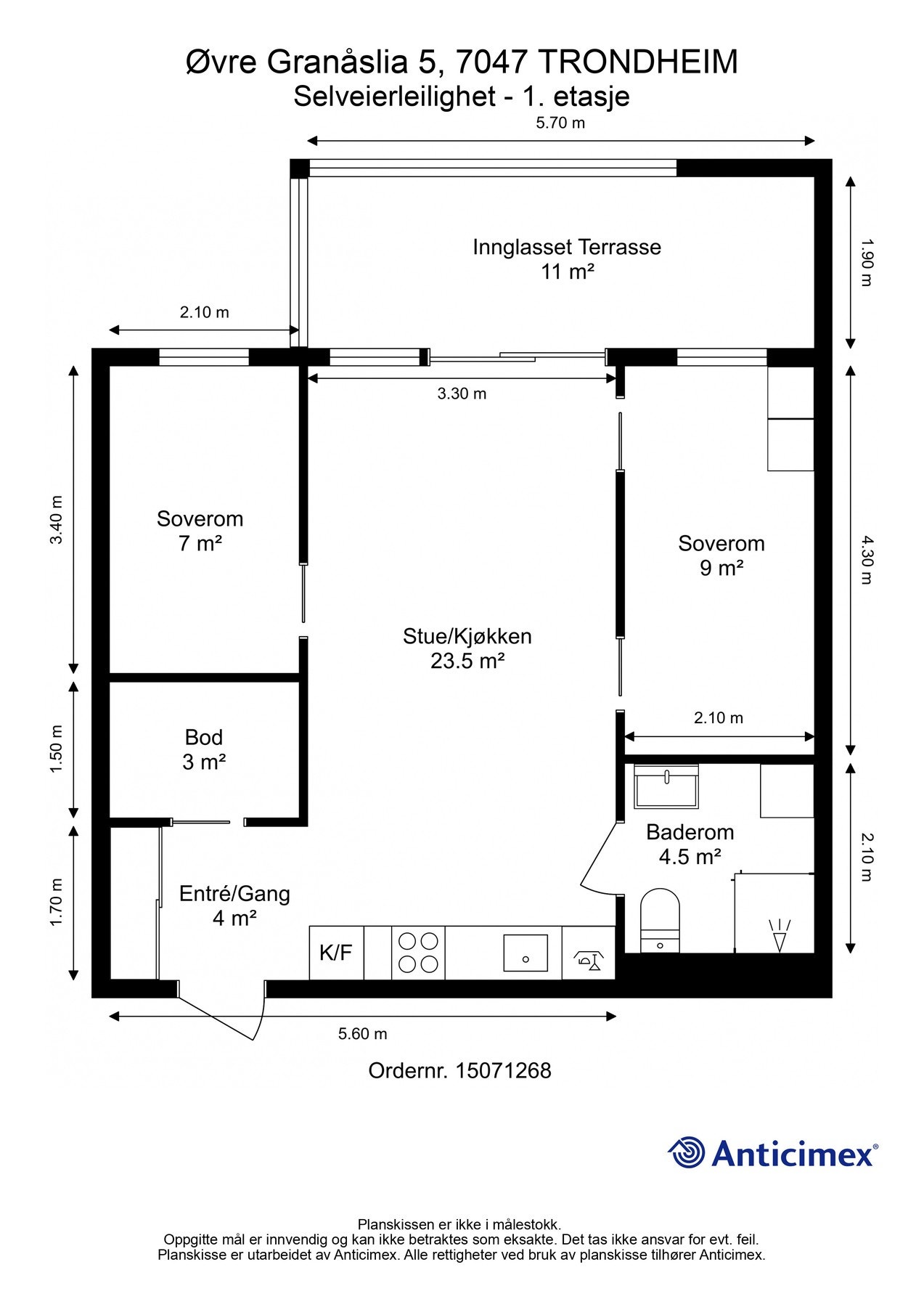 Plantegning. Galleribilde