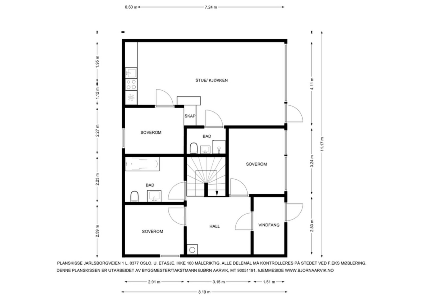 Plantegning | Underetasjen Galleribilde