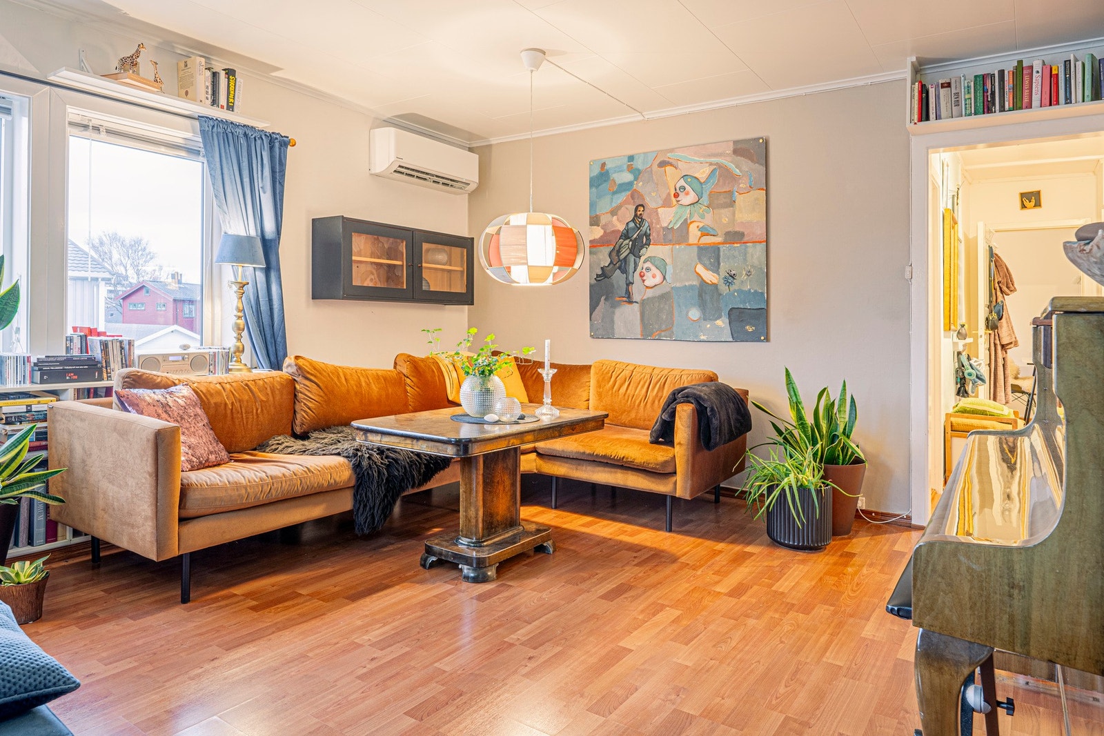 Varmepumpe var ny i 2023 og sørger for godt inneklima Galleribilde