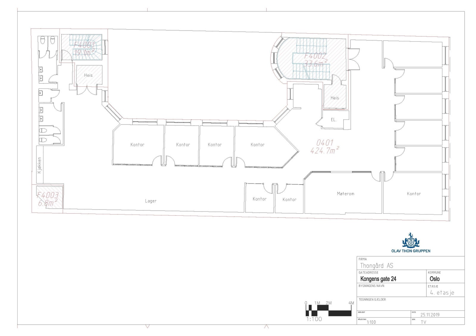 Nåværende planløsning Galleribilde