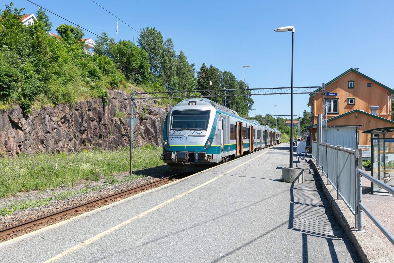 Røyken togstasjon Galleribilde
