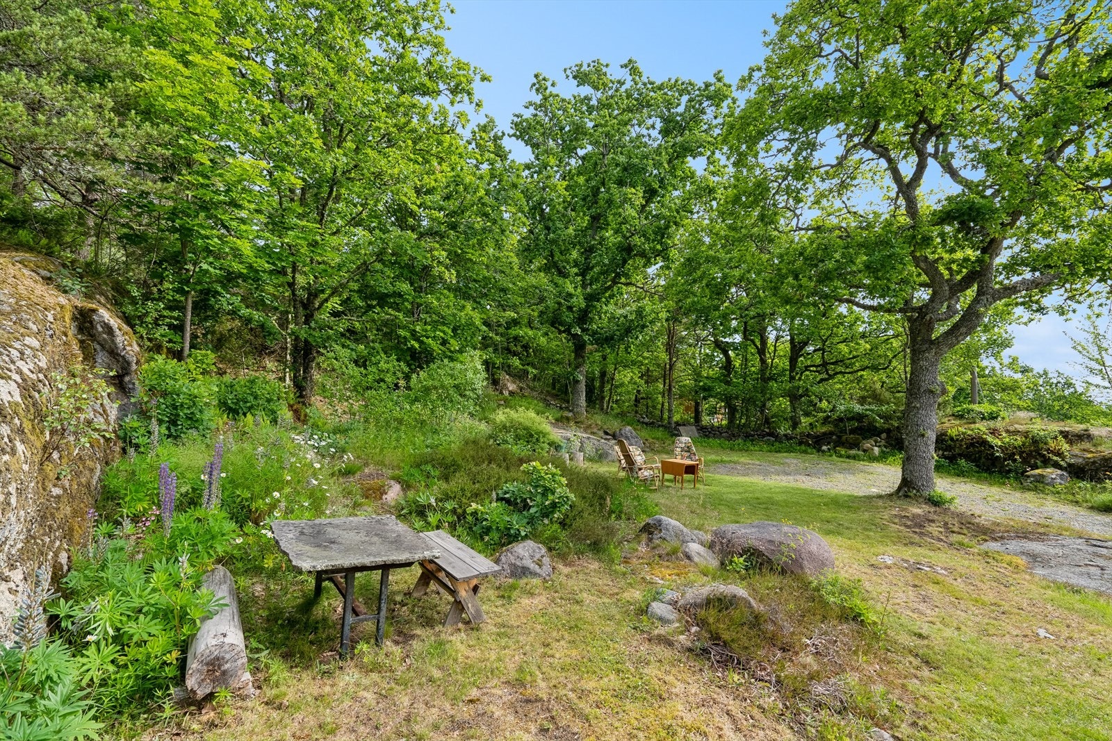 Et hyggelig uteområde med utallige muligheter Galleribilde