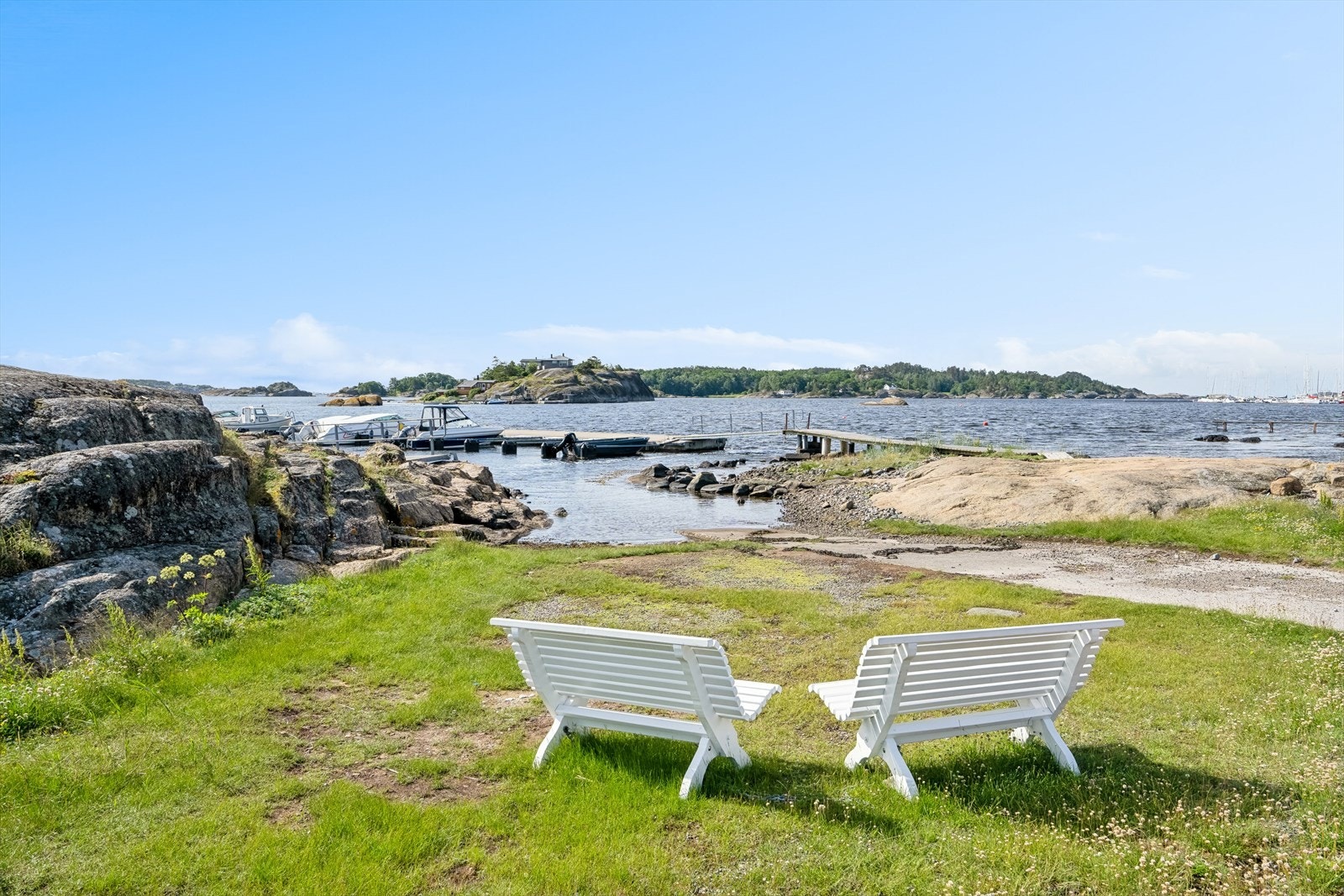 Sommerstemning på Kaupangstranda Galleribilde