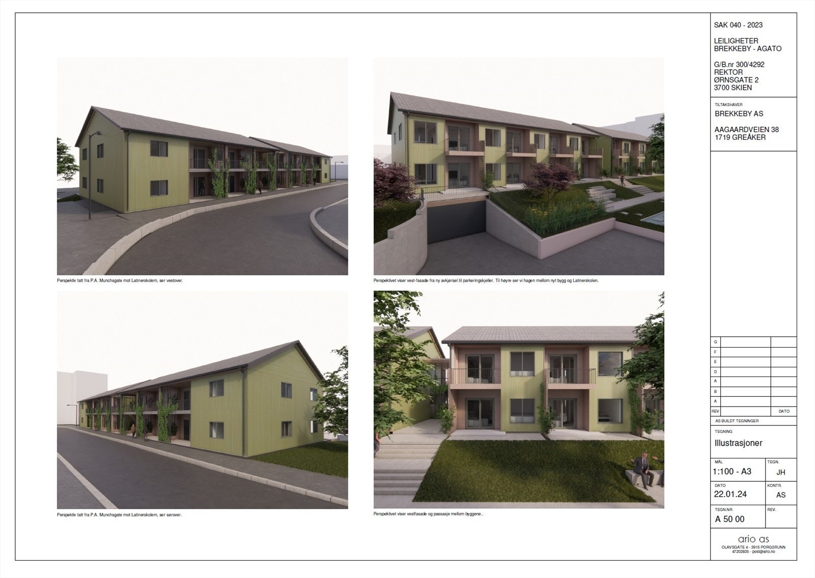 Fremtidig bygg - Dette er kun skisser og faktisk bygg vil bli noe annerledes Galleribilde