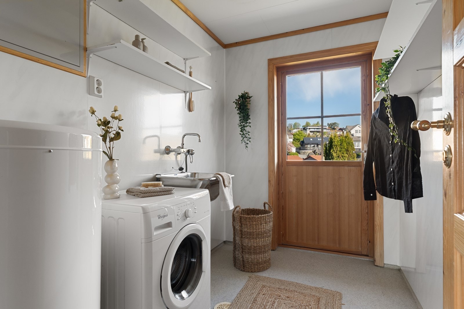 Eget vaskerom, en ettertraktet funksjon i hverdagen. Galleribilde