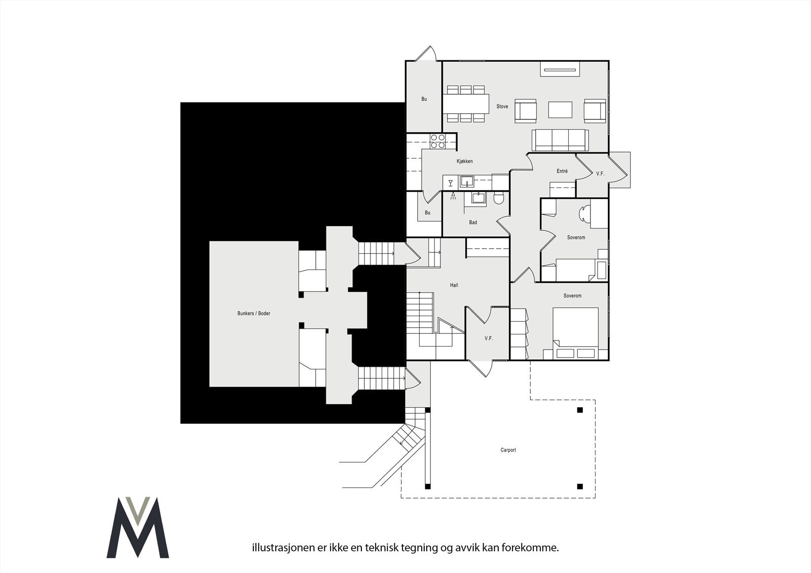 1. etasje Galleribilde