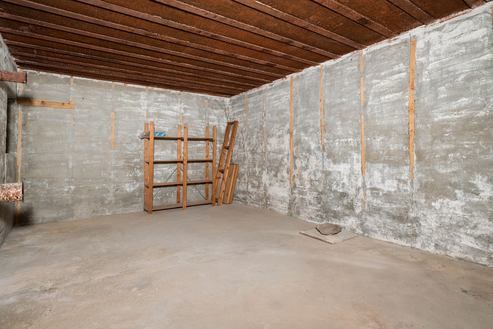 Rommet har en svært solid konstruksjon. Galleribilde