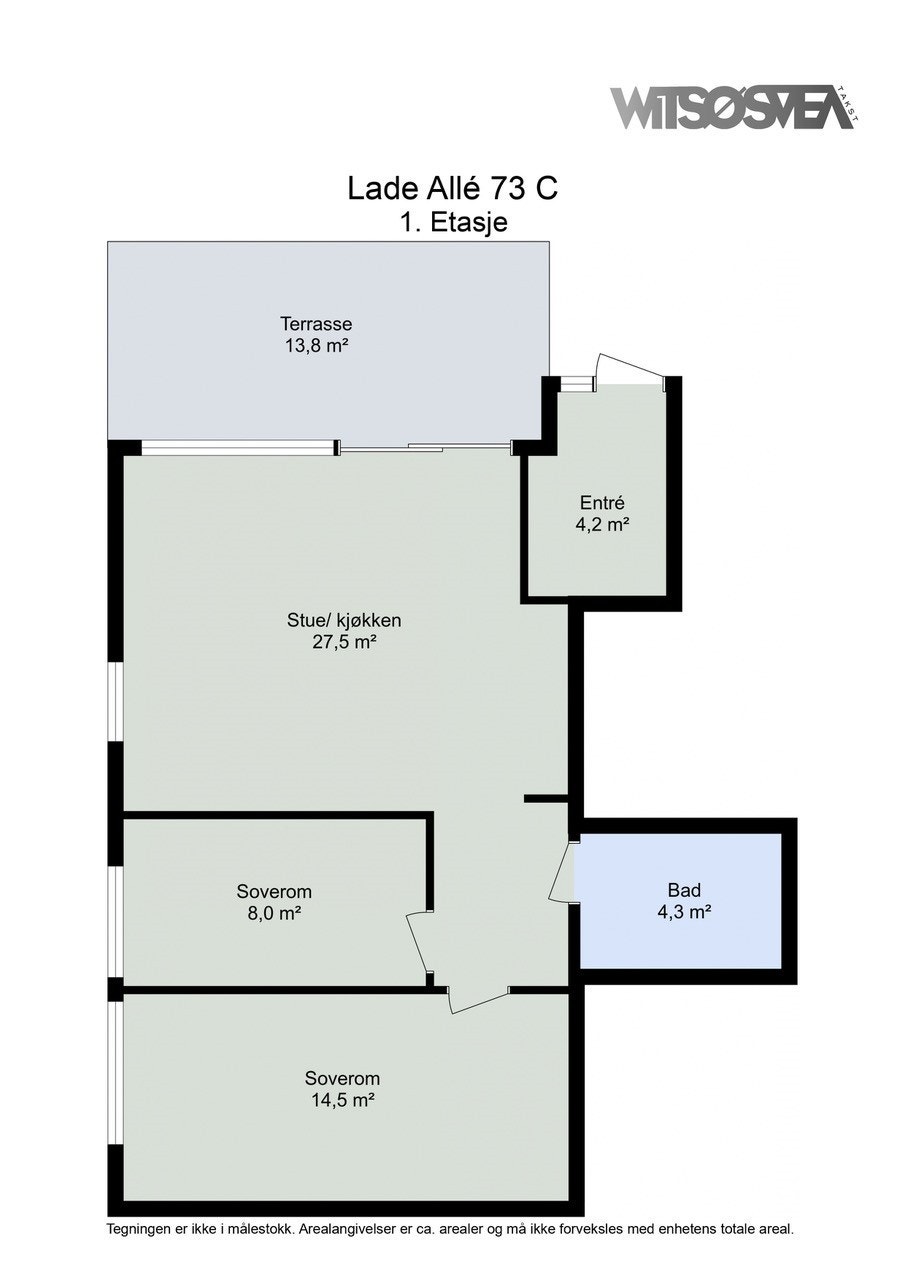 Planskisse. Galleribilde