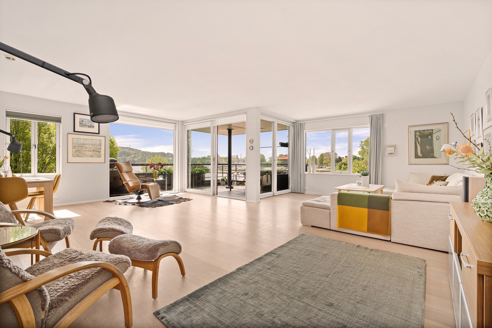 Fantastisk utsikt uten innsyn Galleribilde