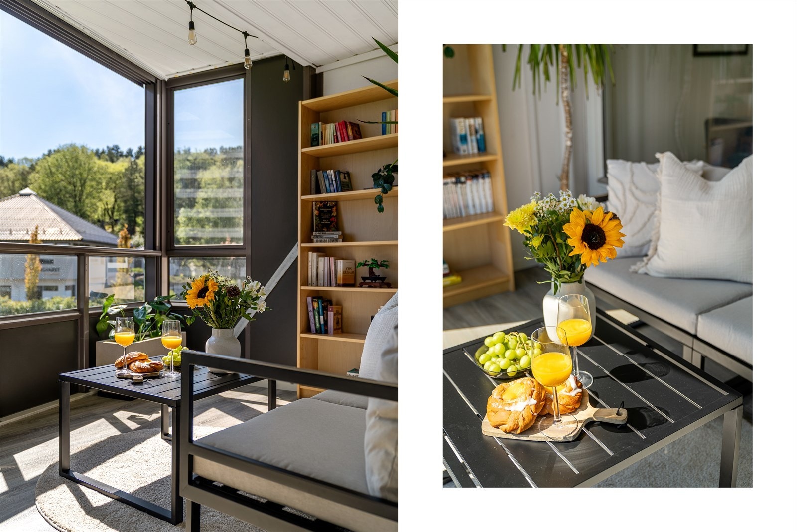 - En flott 2-roms i et attraktivt og barnevennlig område med en herlig innglasset balkong - Galleribilde