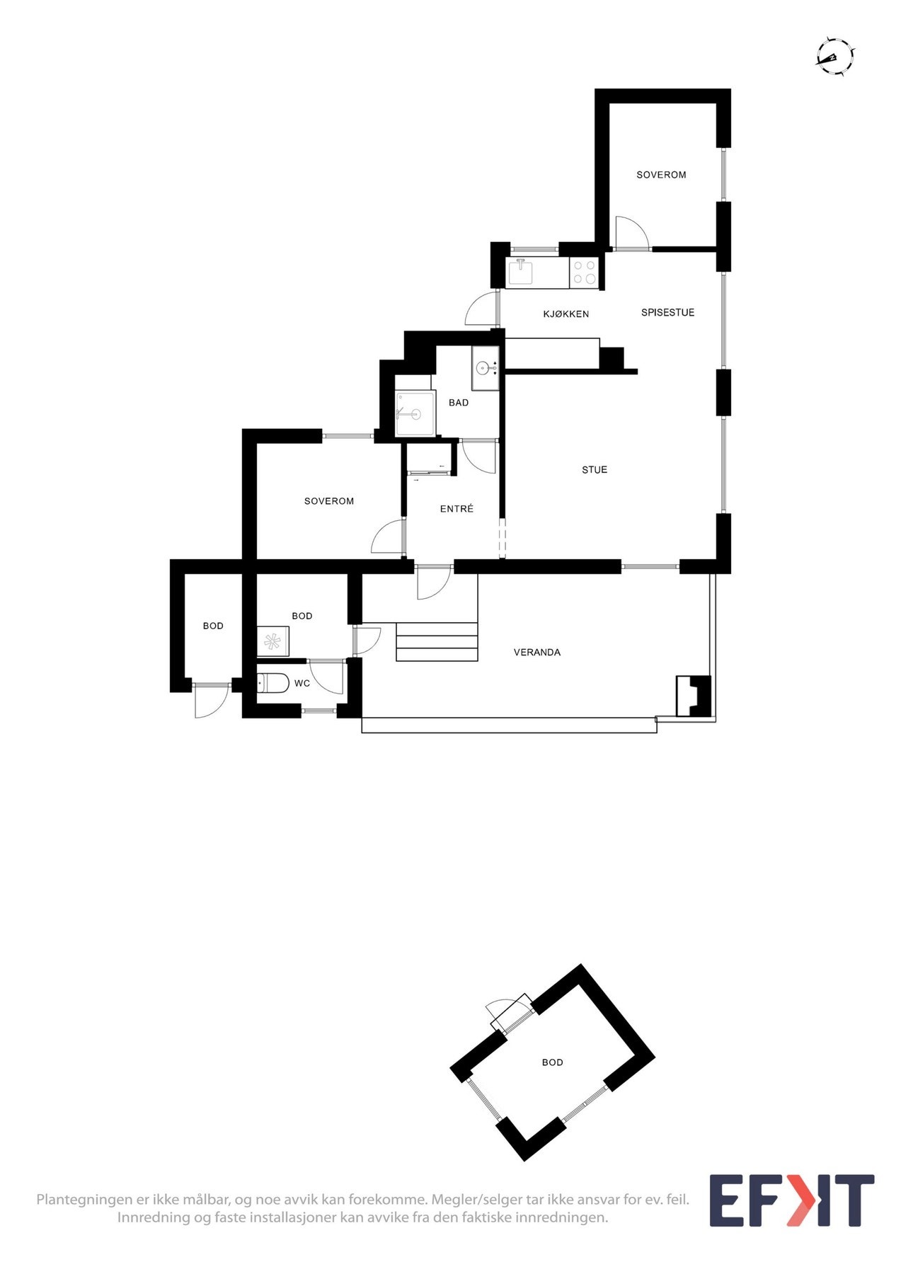 La oss ta en titt på hytta. Galleribilde