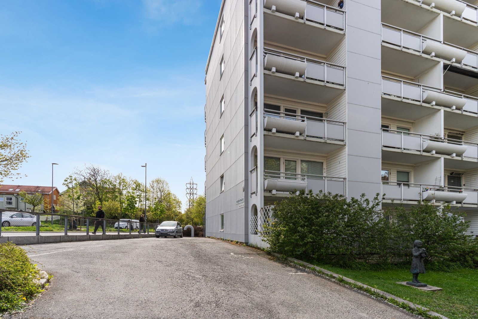 Borettslaget har også gjesteparkering Galleribilde