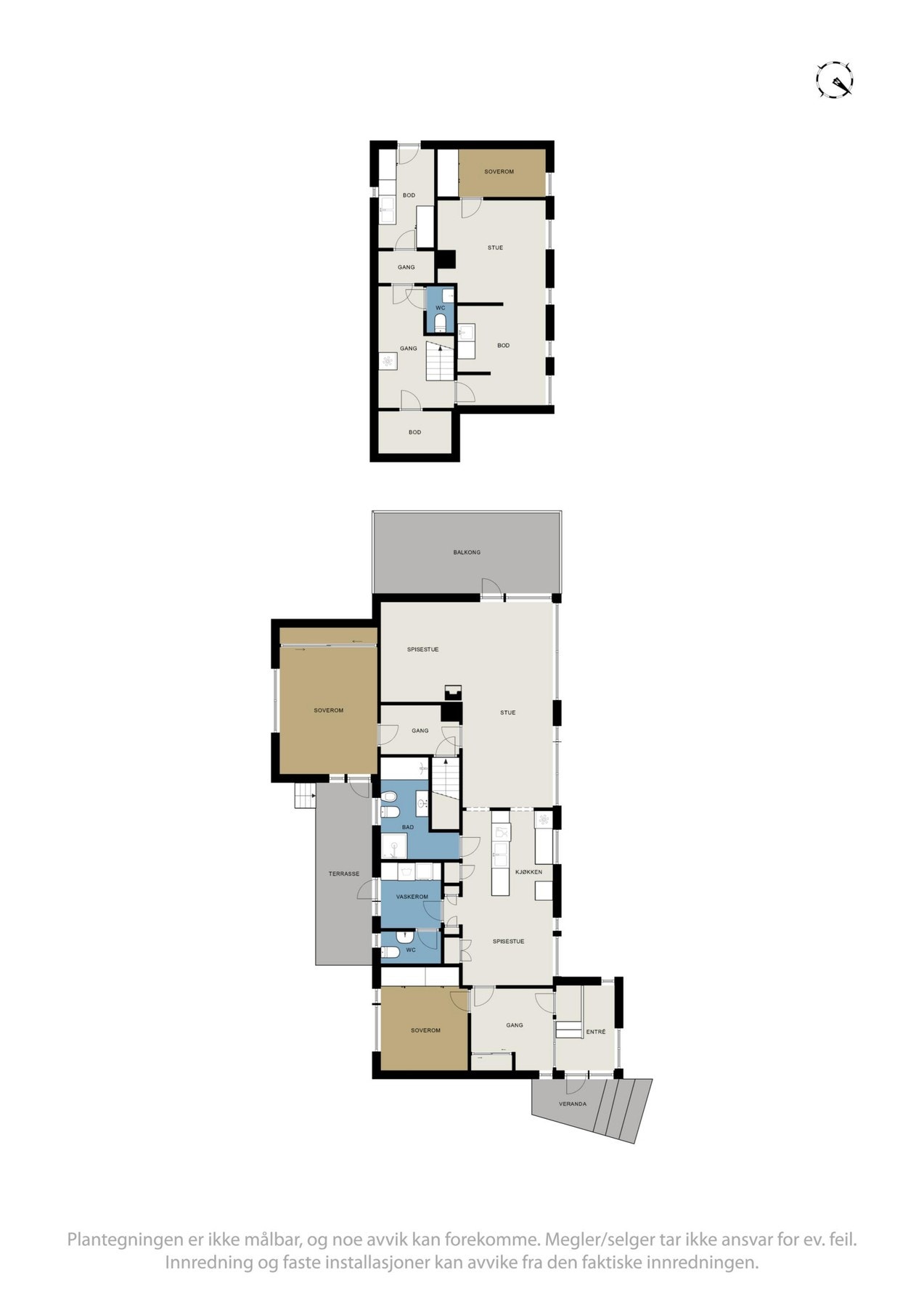 Plantegninger all-in-one Galleribilde