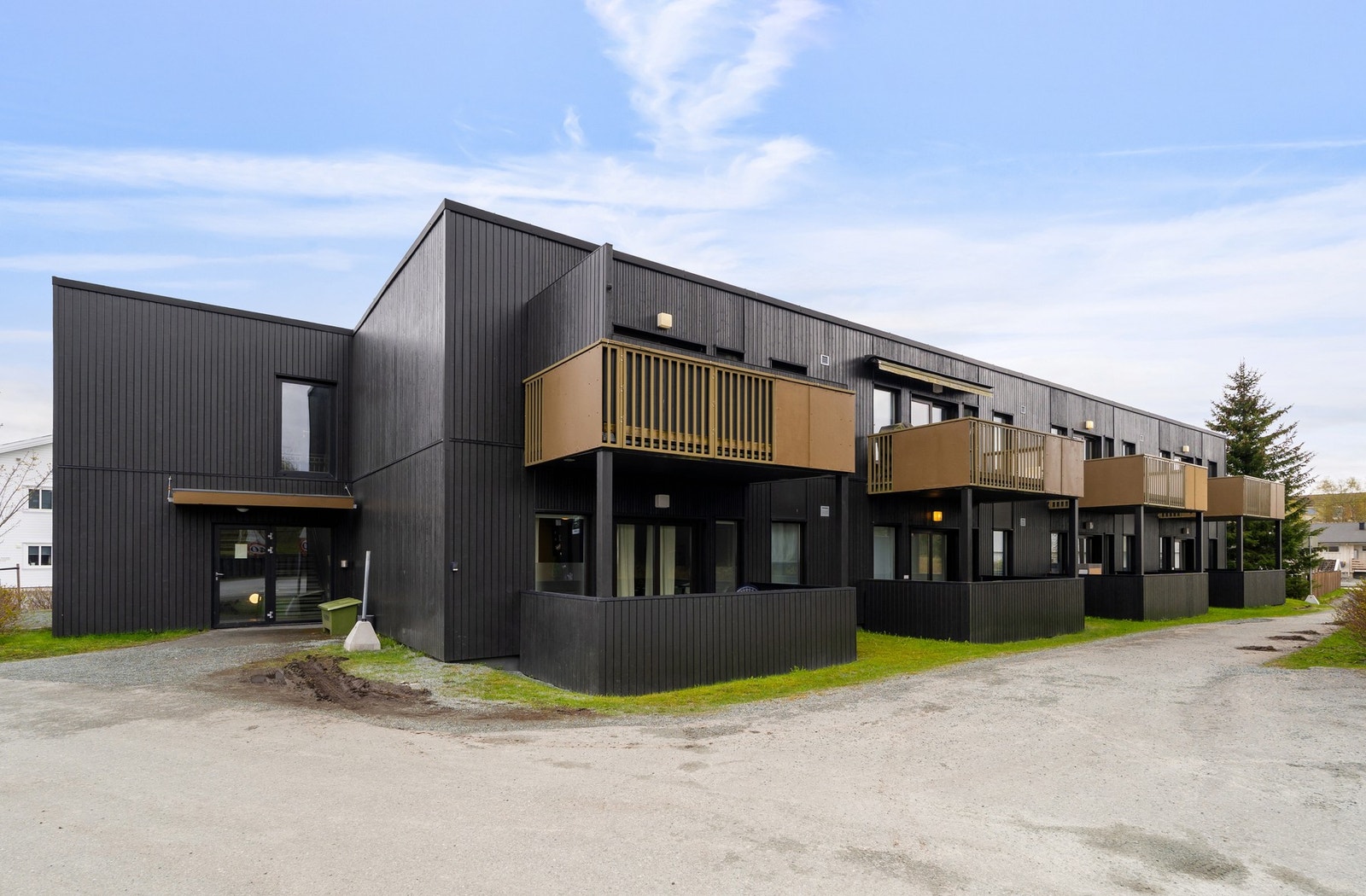 Fasadebilde. Galleribilde