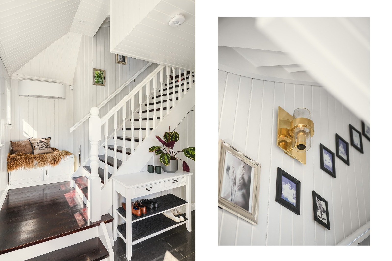Trappen fører deg opp i andre etasje. Galleribilde
