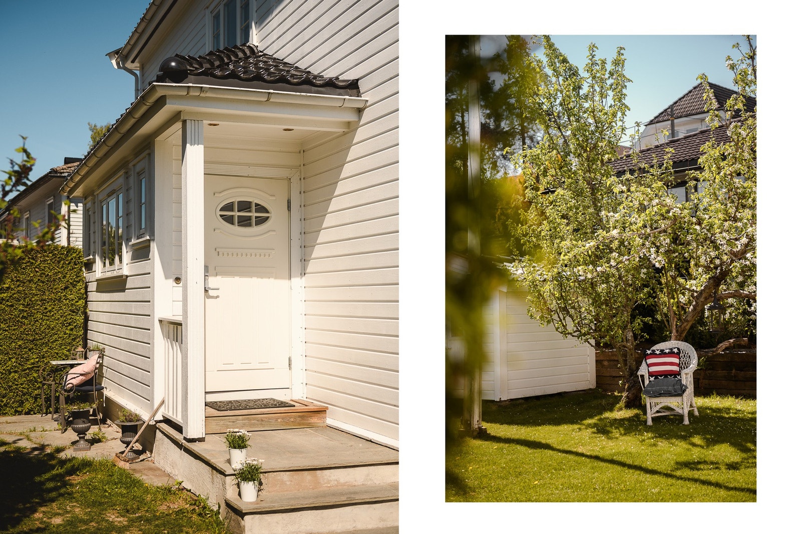 Hyggelig inngangsparti. Galleribilde