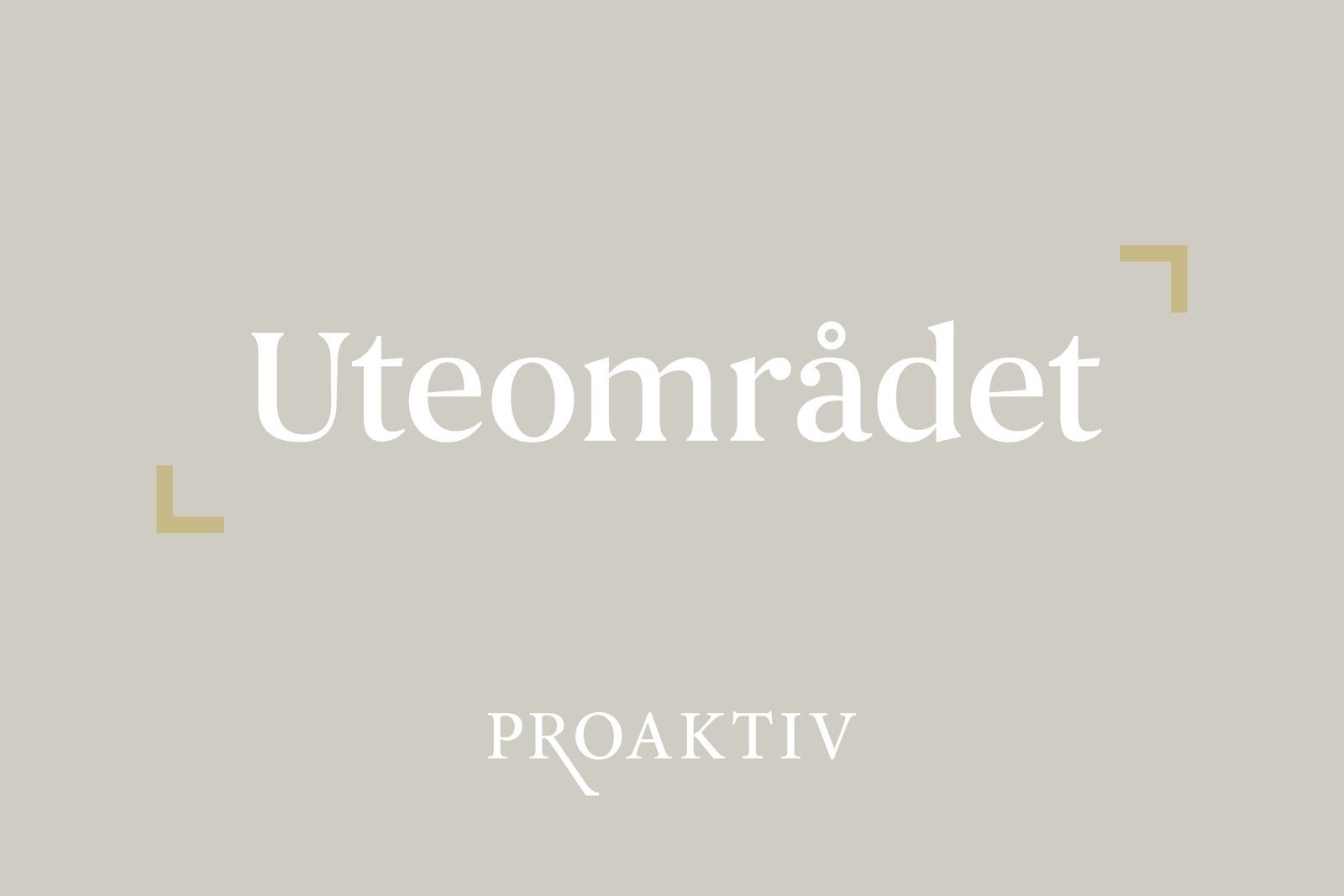 Uteområdet Galleribilde