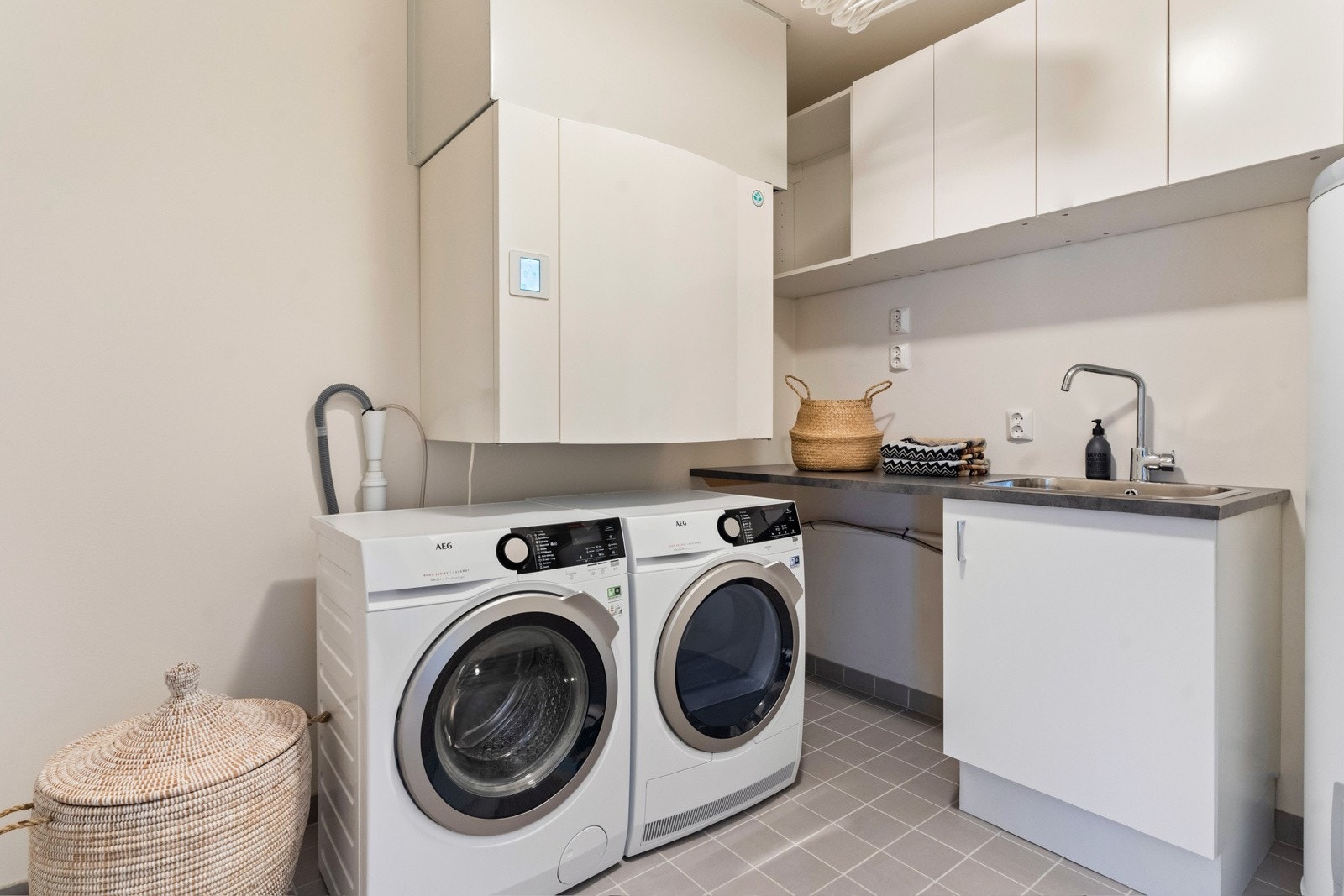 Et separat vaskerom er et stort ønske hos de fleste barnefamilier. Galleribilde