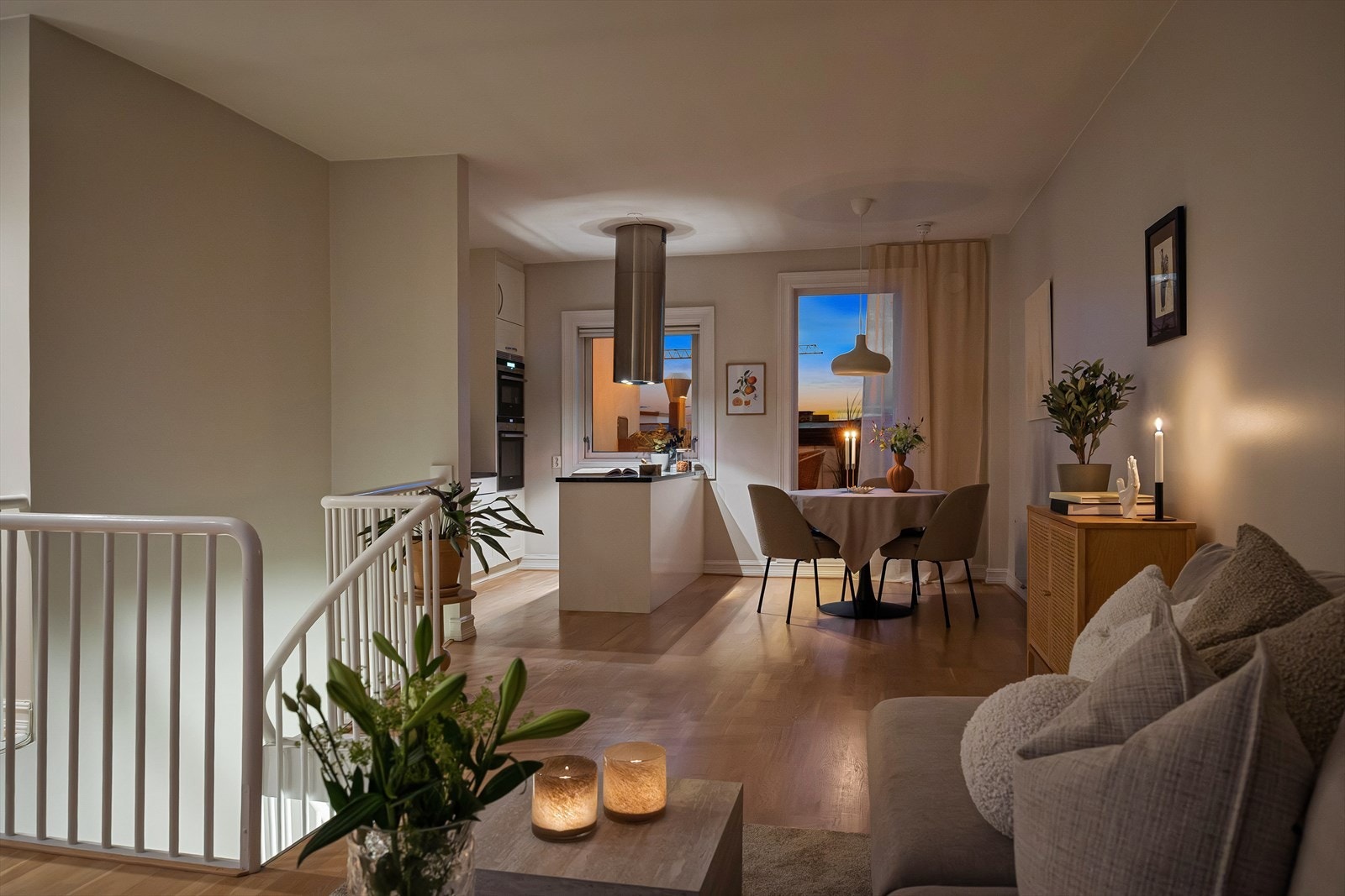 Kveldsstemning Galleribilde