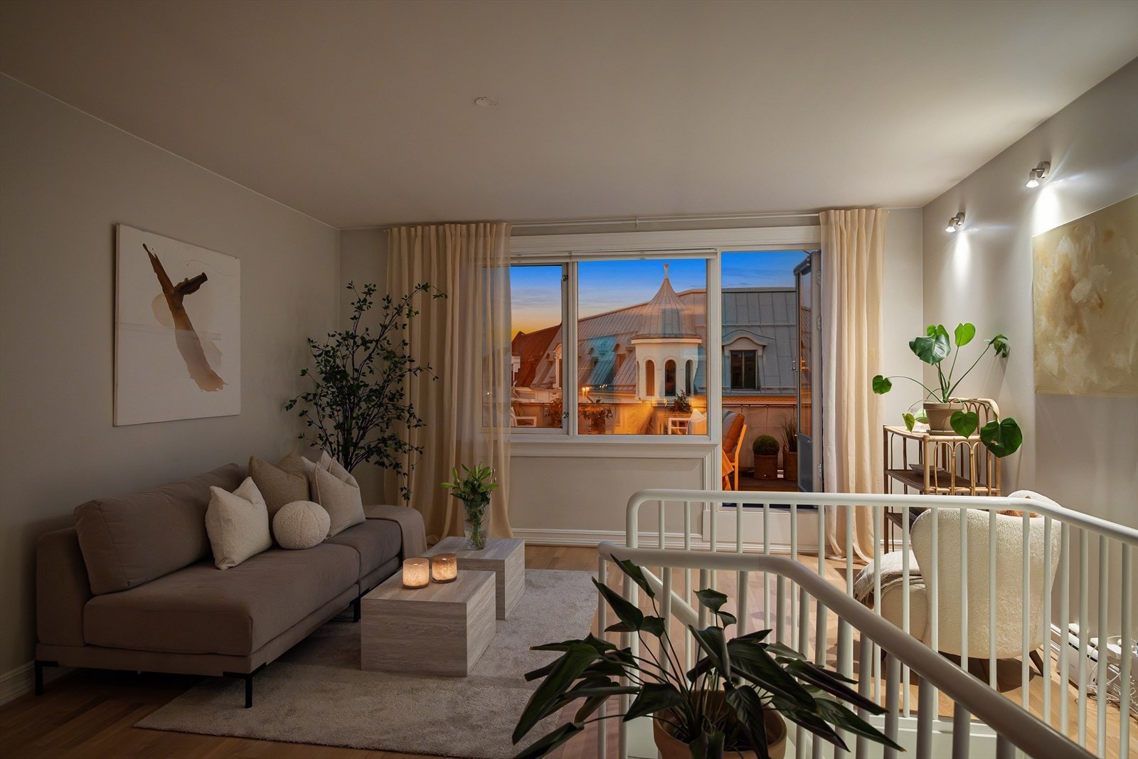 Kveldsstemning Galleribilde