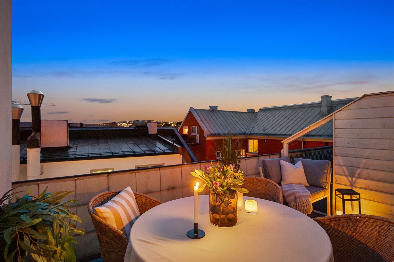 Kveldsstemning Galleribilde