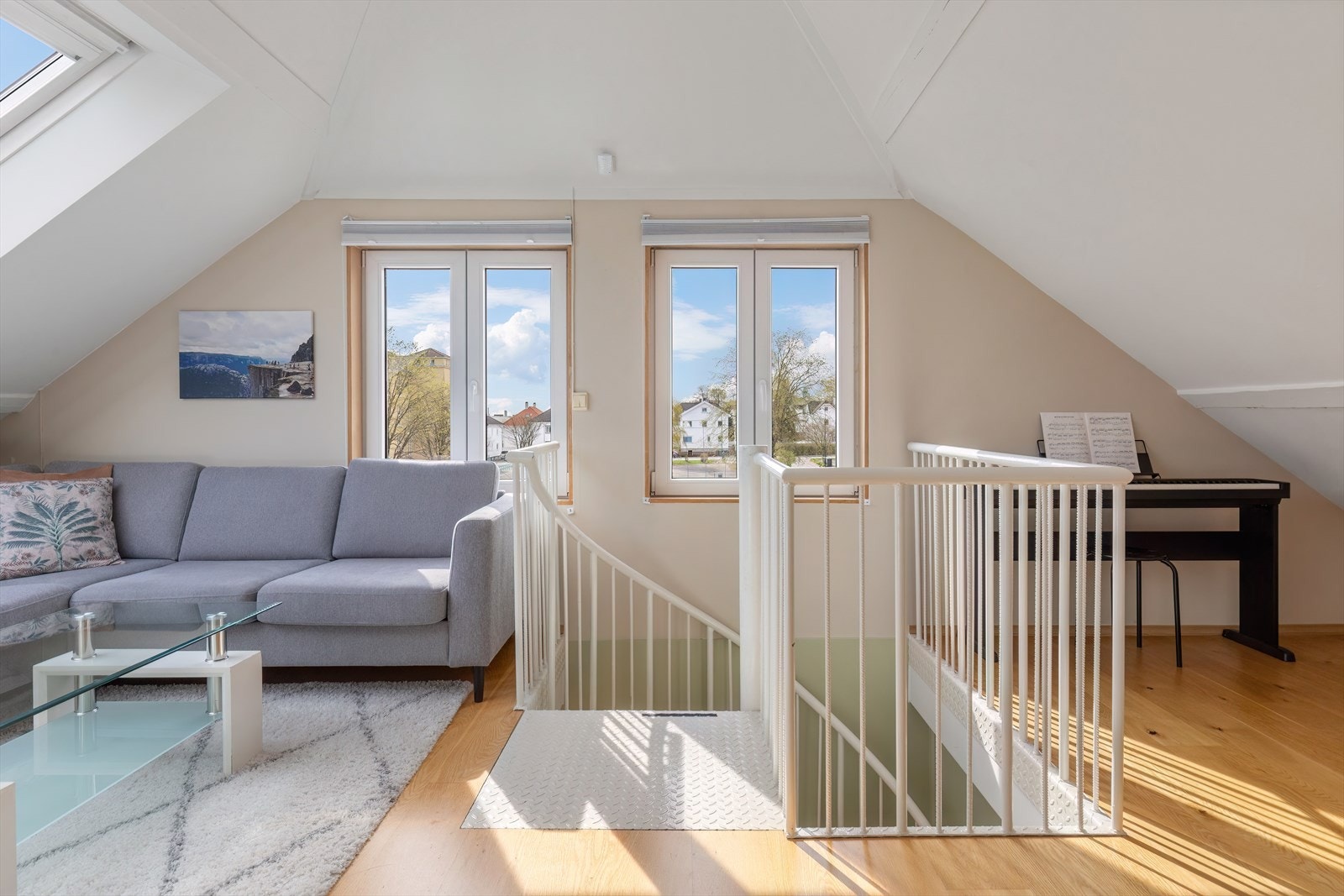 Loftstue Galleribilde