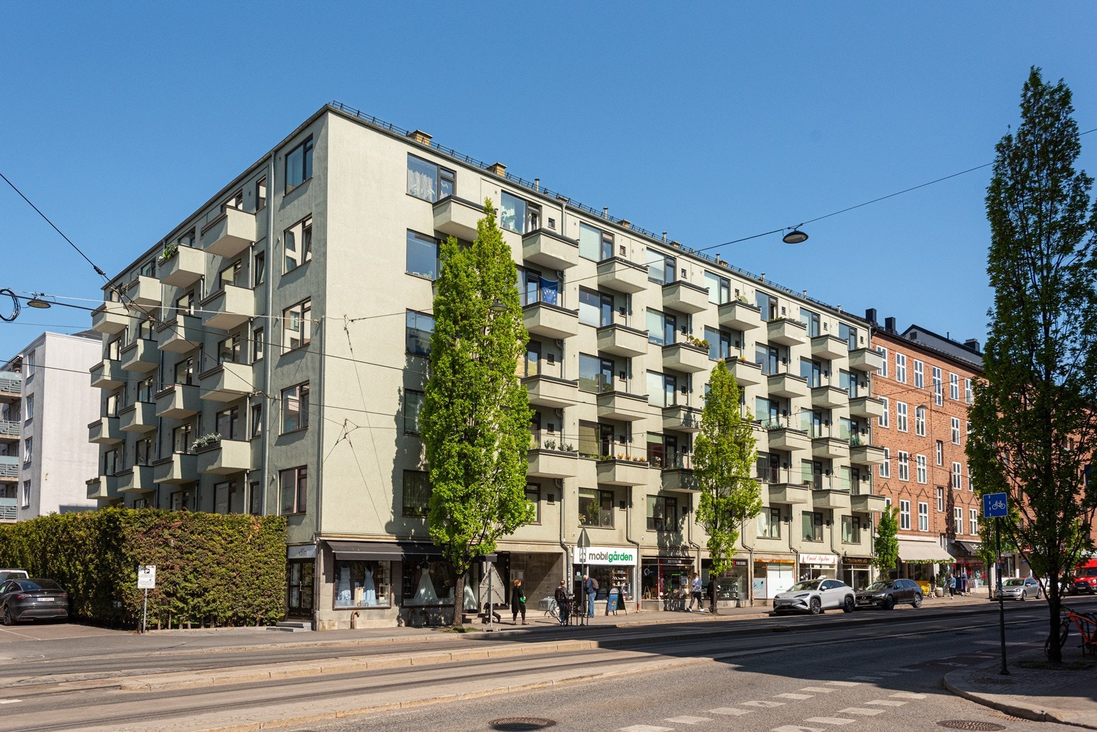 Fasade Kirkeveien 50 Galleribilde