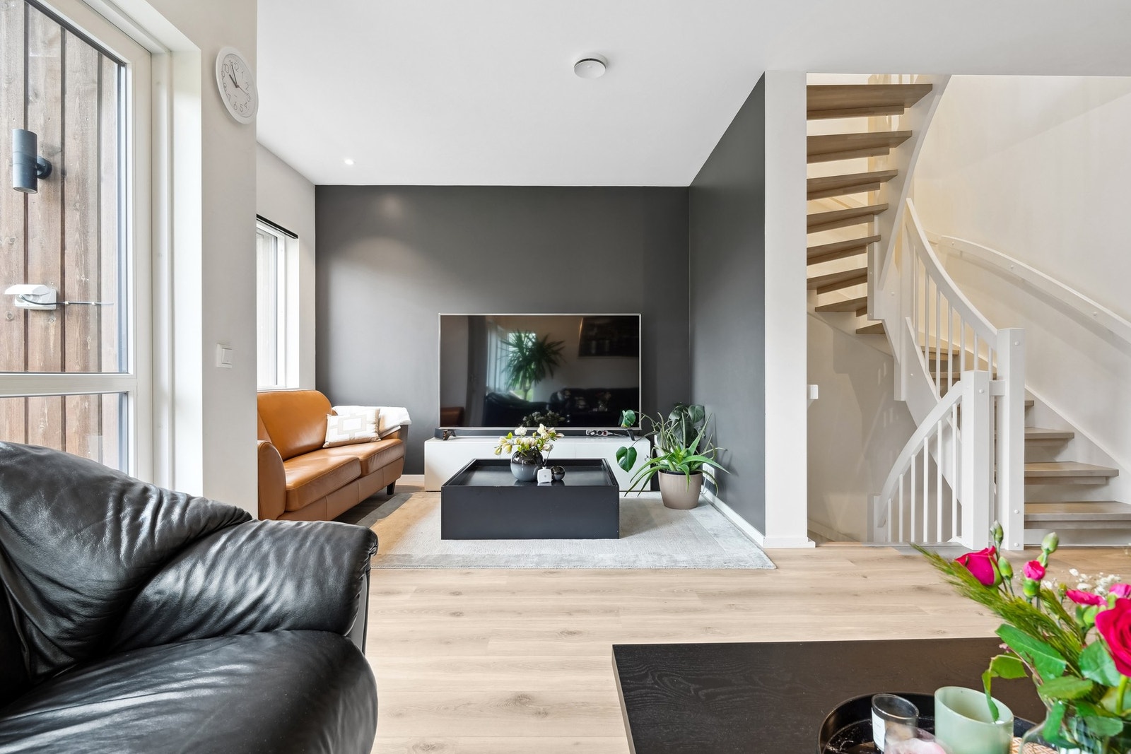 Avskjermet TV-stue. Galleribilde