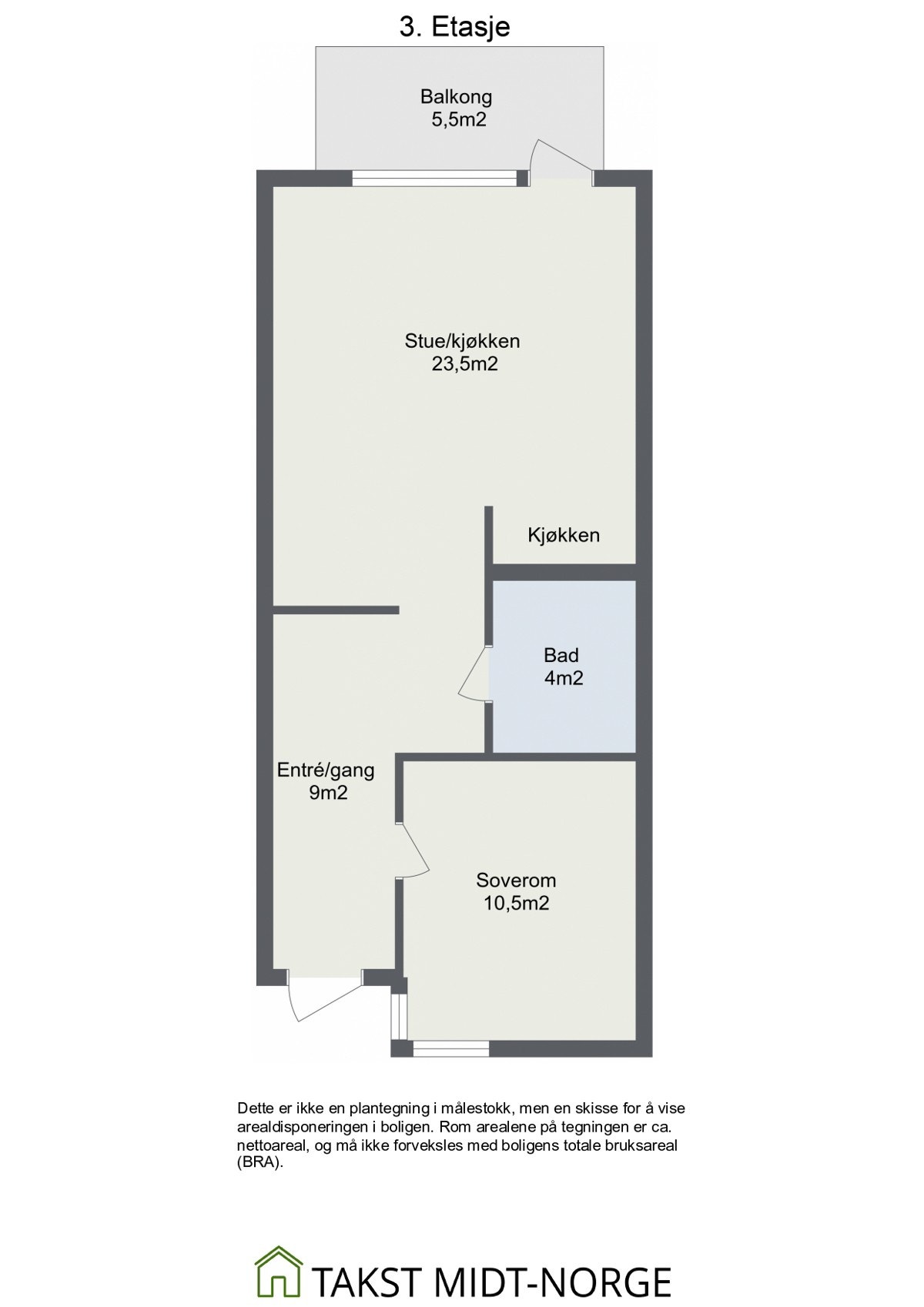 Planskisse. Galleribilde