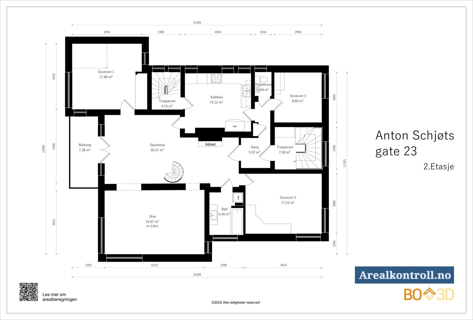 Plantenging 2. etasje Galleribilde