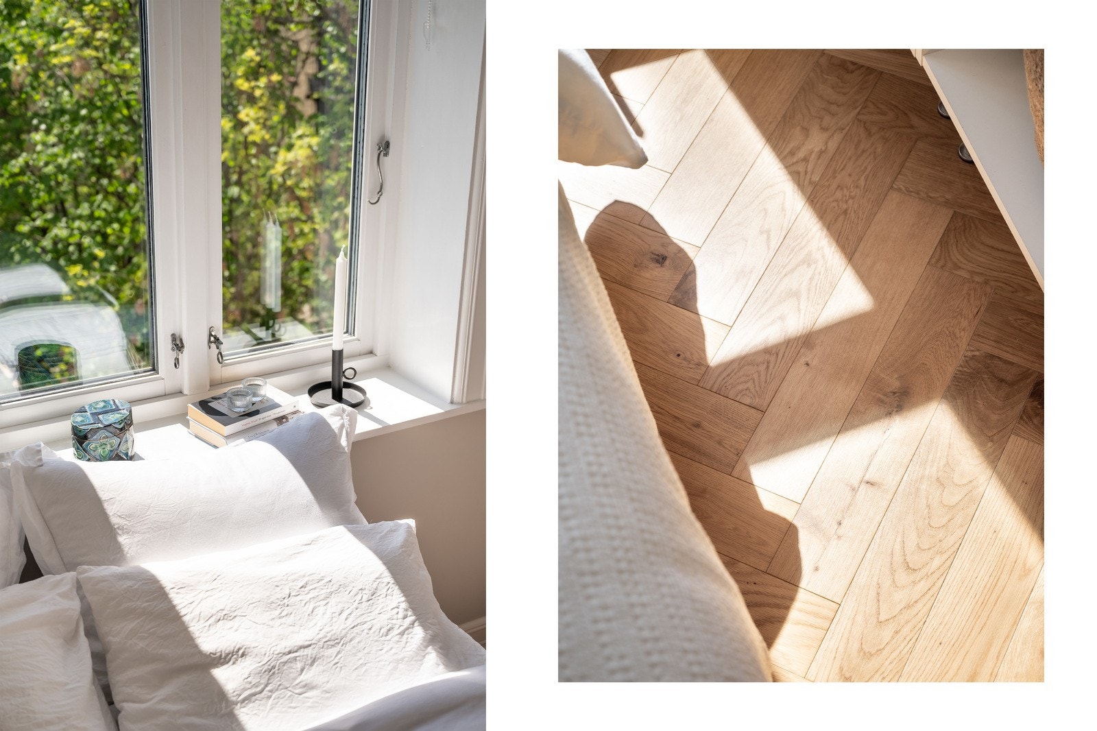 Soverommet vender mot rolig bakgård. Galleribilde