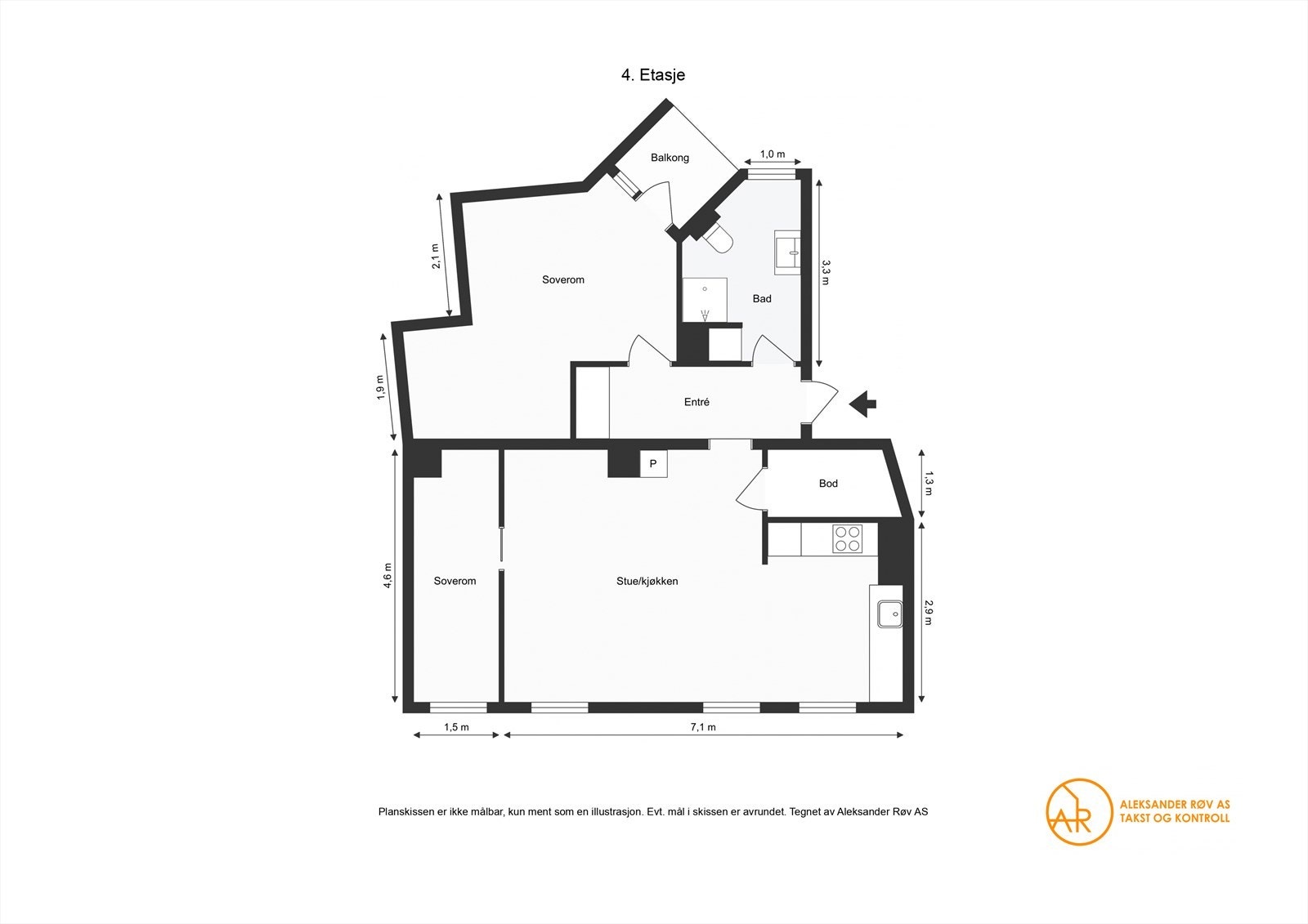 Plantegning. Galleribilde
