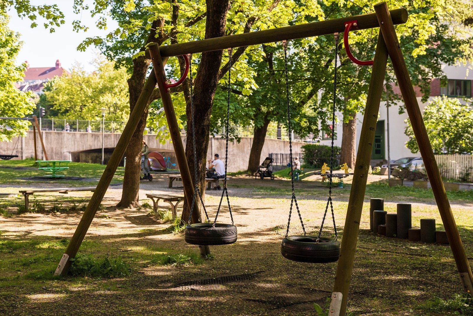 Et barnevennlig og trygt område, men likevel med nærhet til det meste. Galleribilde