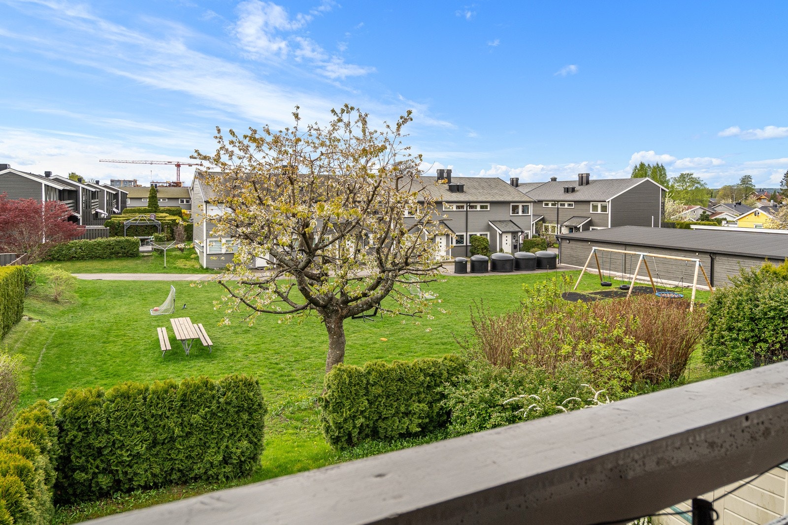 Fint utsyn over fellesområder Galleribilde