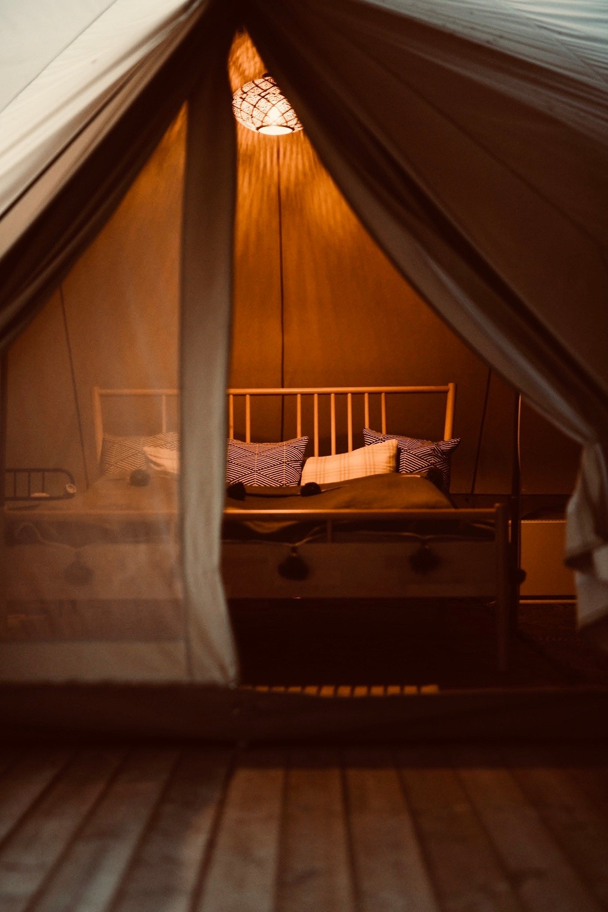 Selgers bilde. Glampingtelt Galleribilde