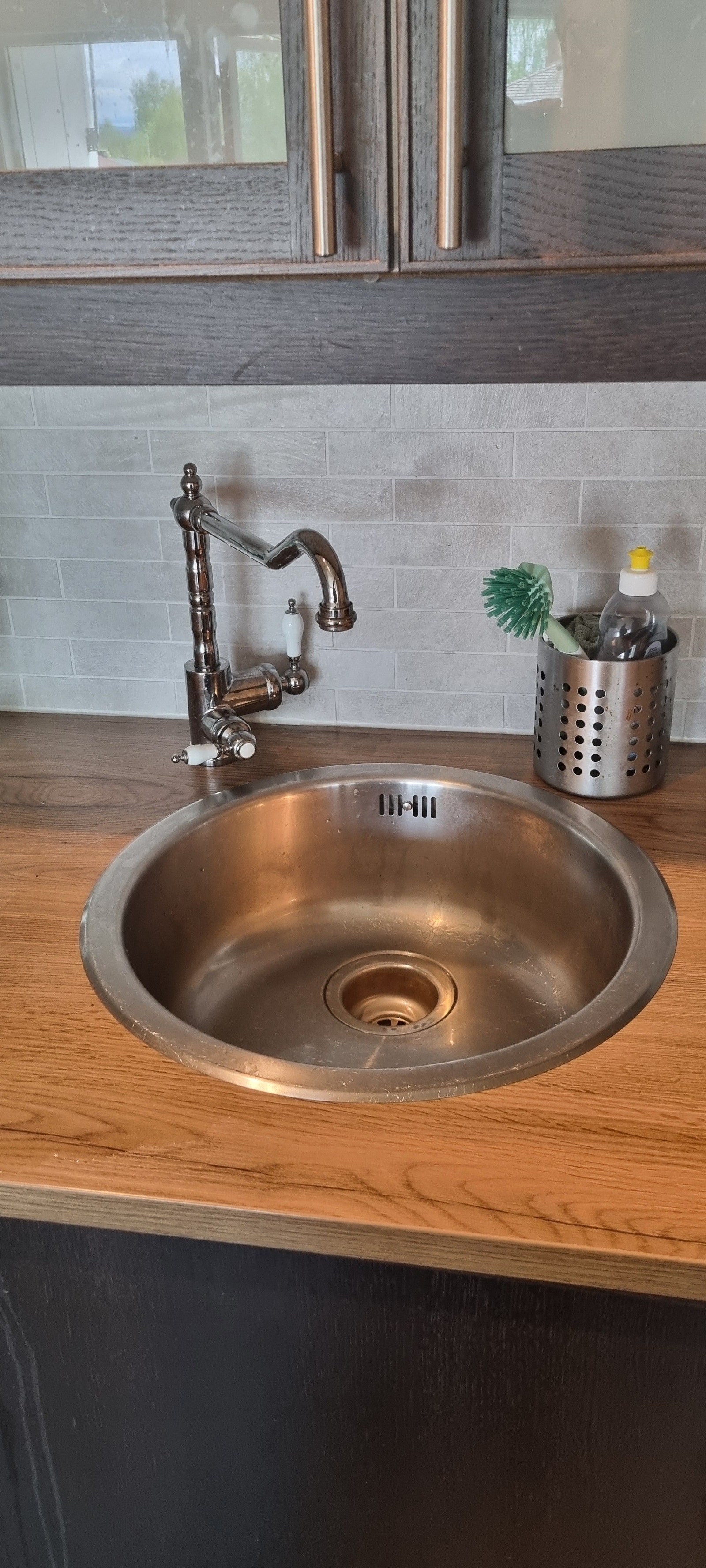 Detalj kjøkkenkran. Galleribilde