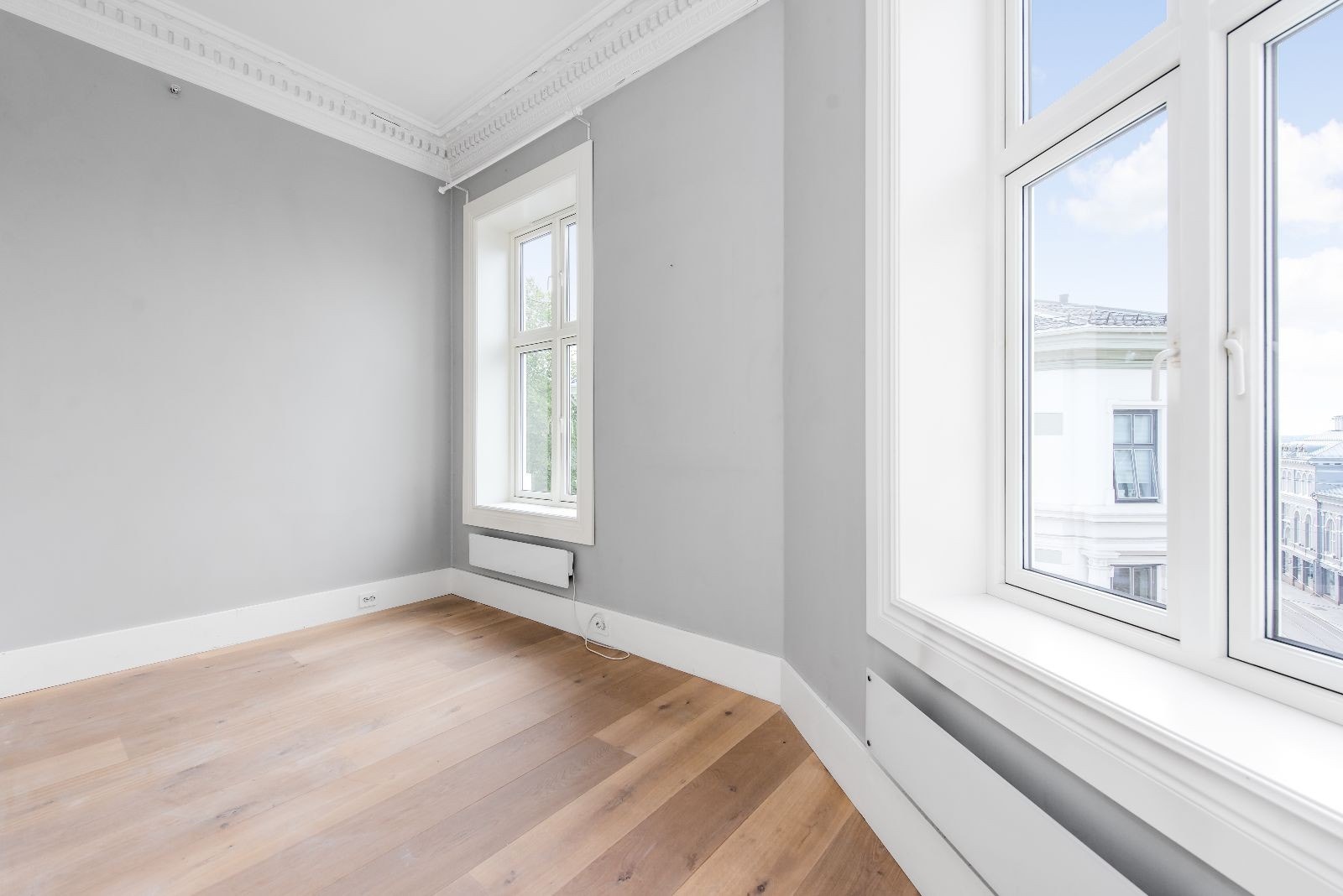 Lyst og luftig soverom Galleribilde