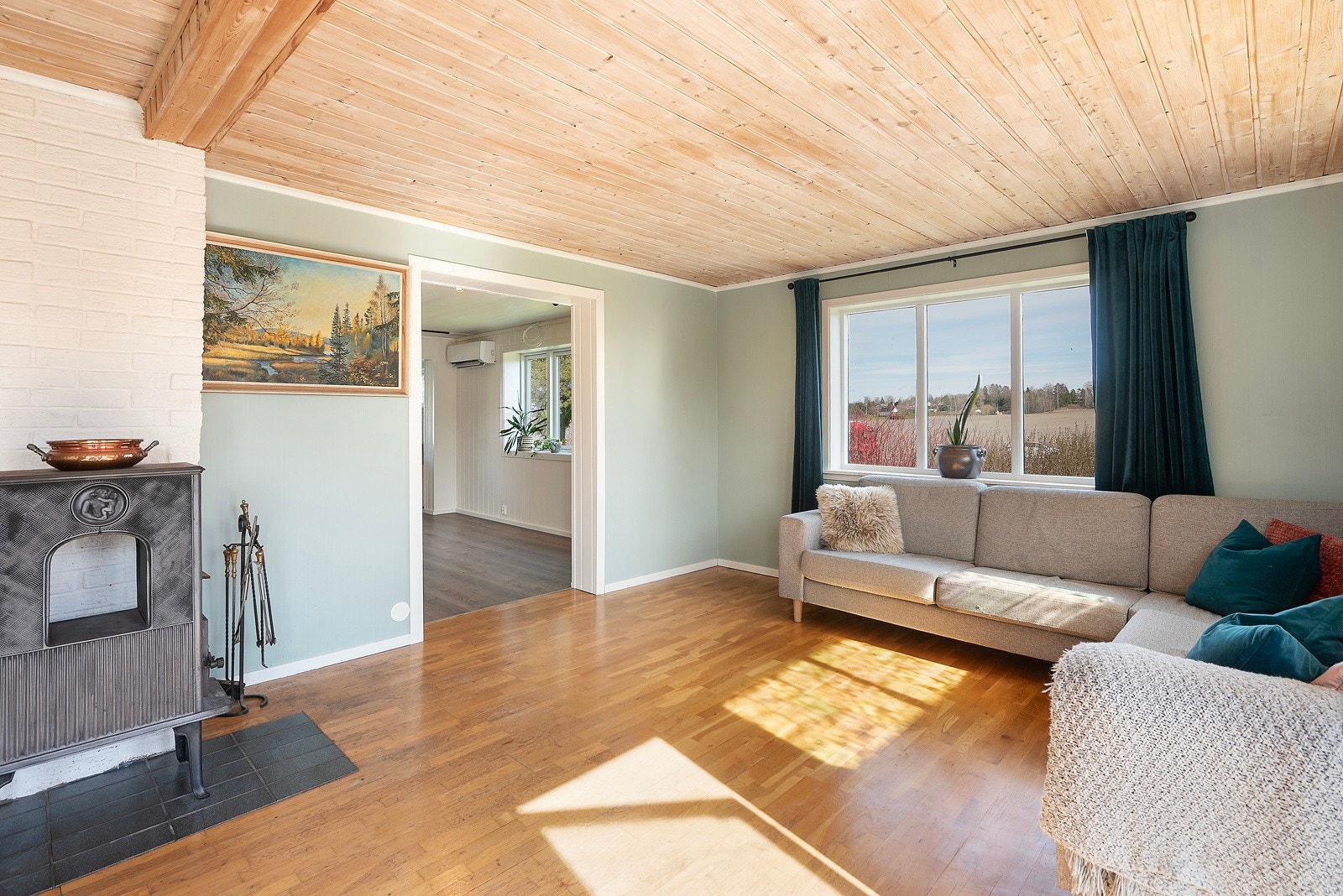 Boligen har som sagt mye plass Galleribilde