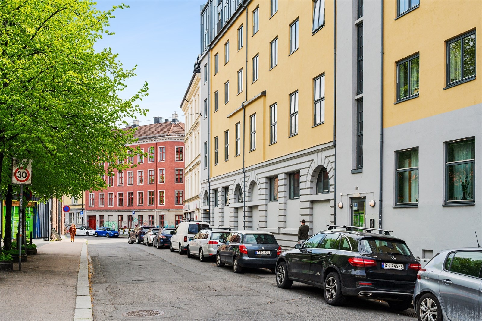 Fasadebilde. Galleribilde