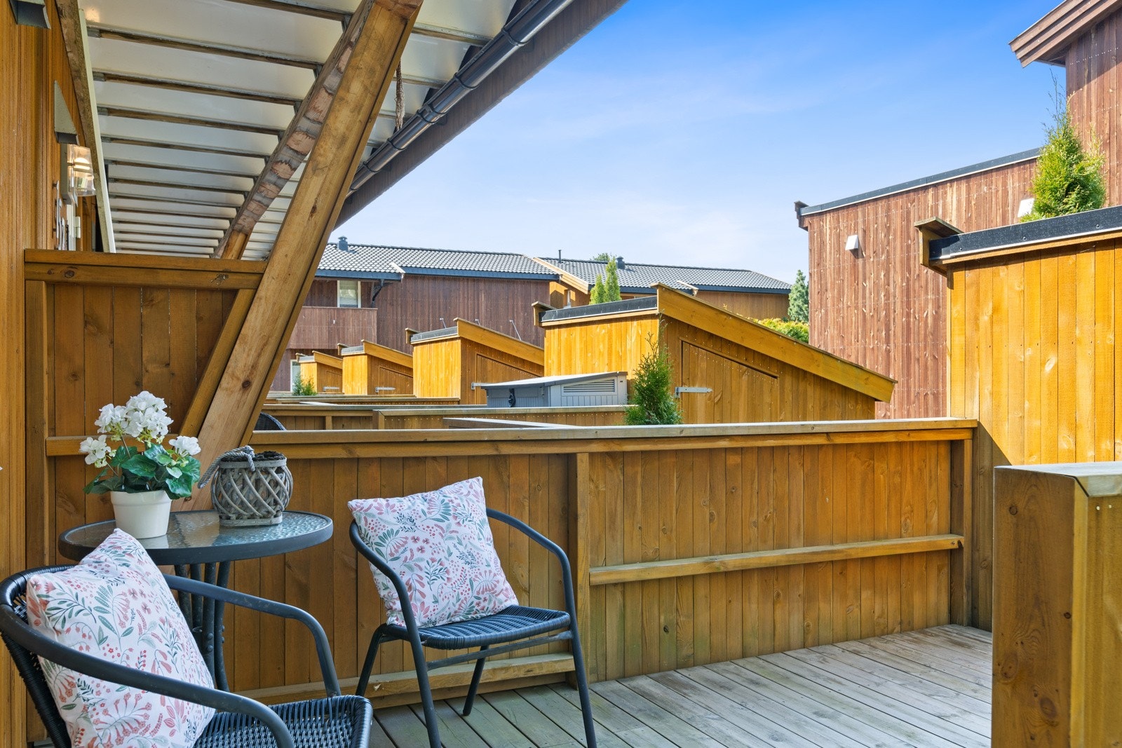 Terrasse på ca. 10 kvm Galleribilde