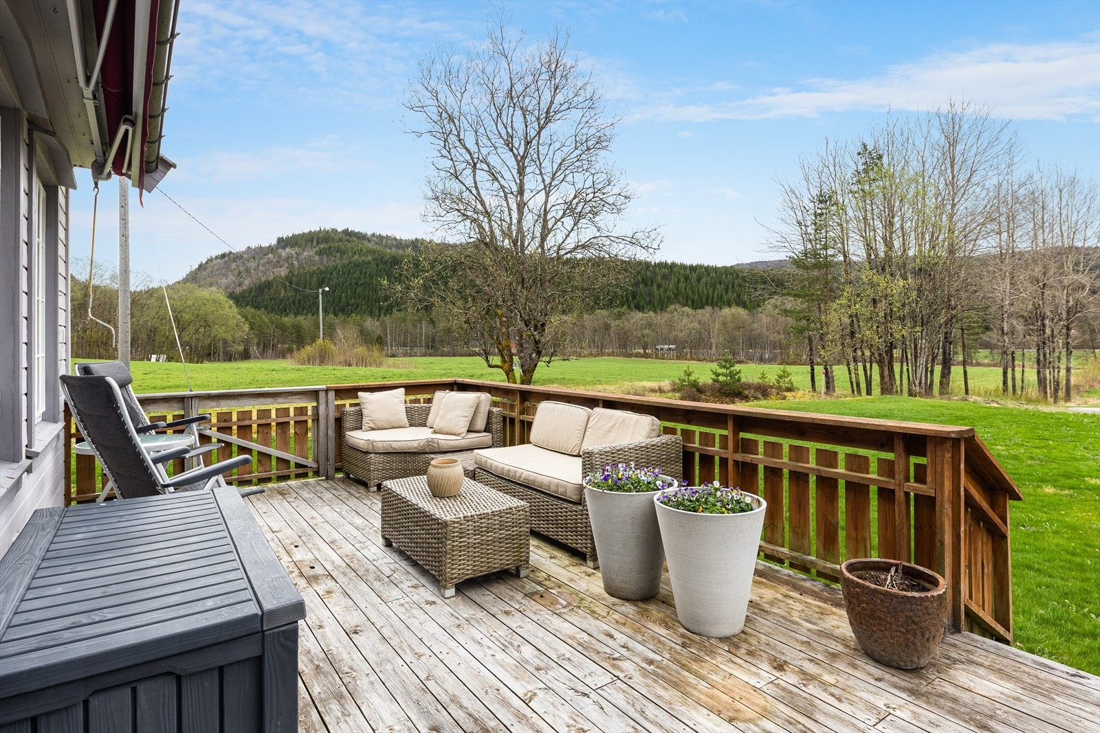 Terrasse på fremside Galleribilde