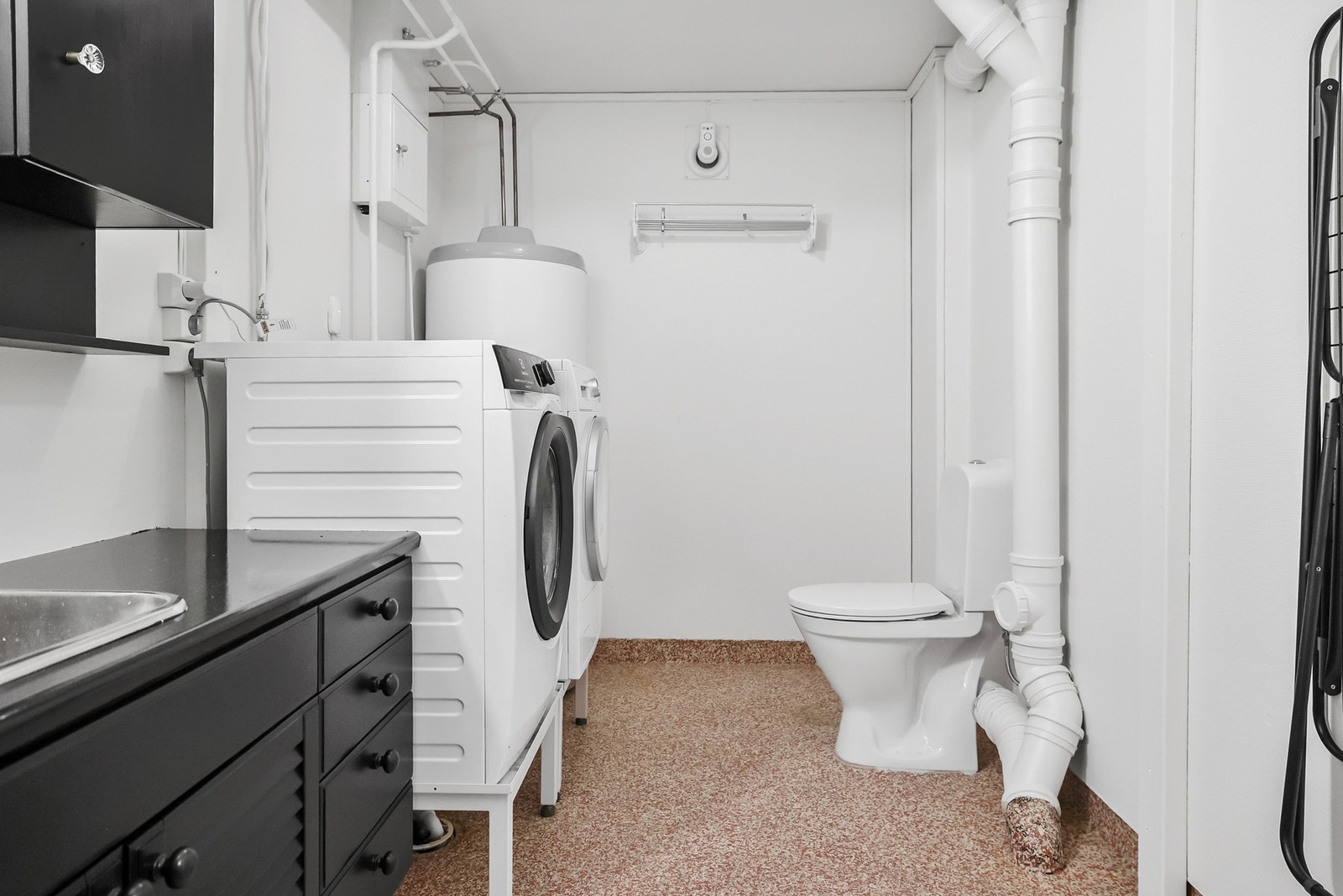 Vaskerom i kjeller Galleribilde