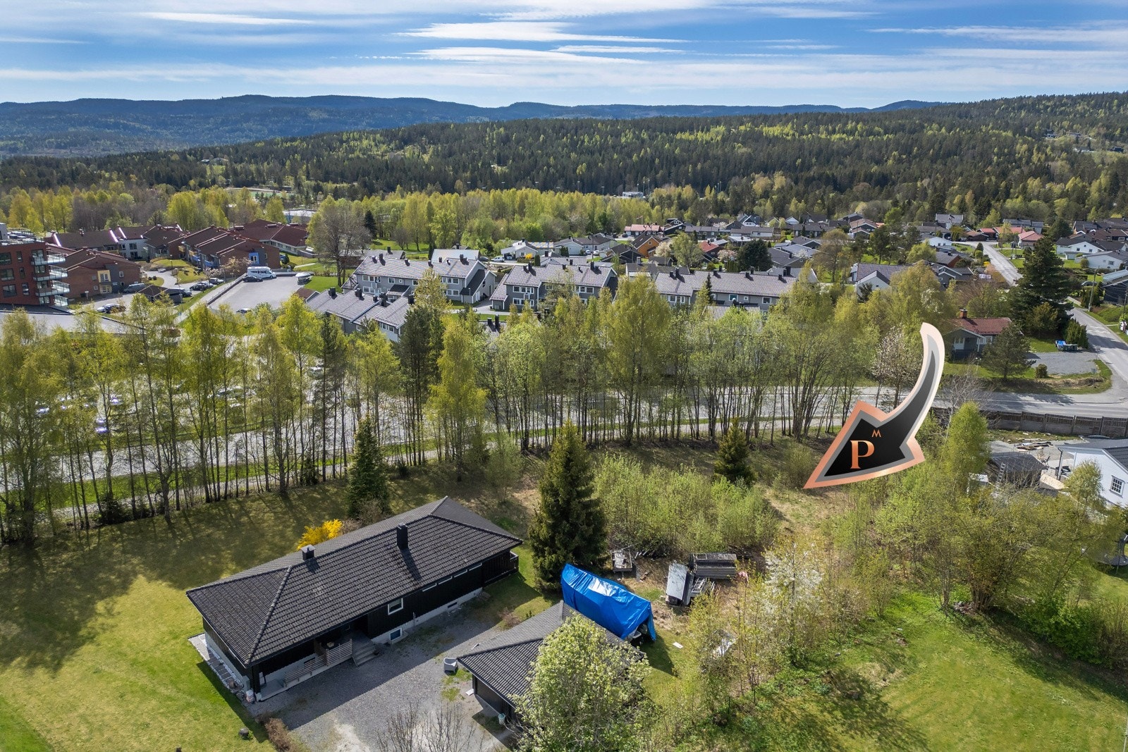 Siden dette er en klargjort rammetomt, er noe av arbeidet gjort for deg og du kan enkelt komme i gang med oppføringen. Galleribilde