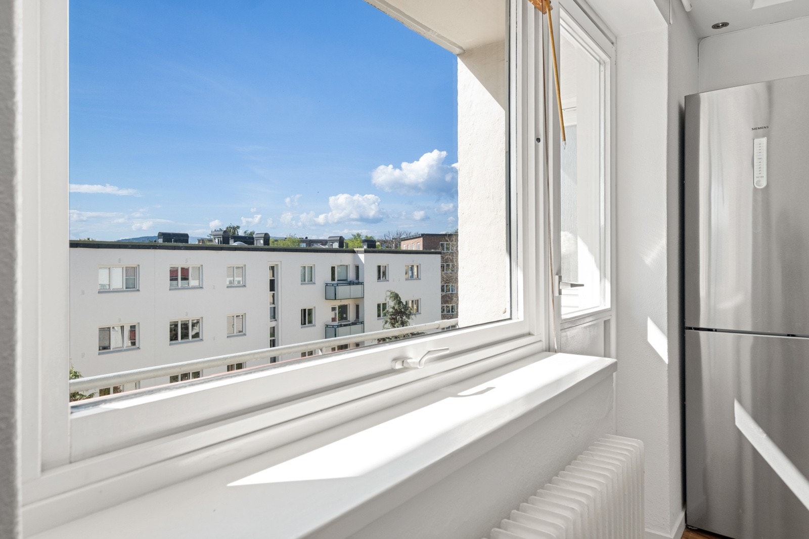 Det er fine utsiktsforhold fra boligen. Galleribilde