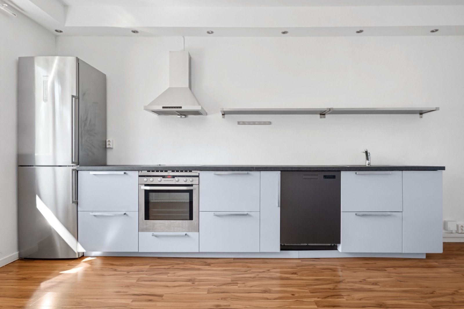 Kjøkkenet er levert av Ikea. Galleribilde